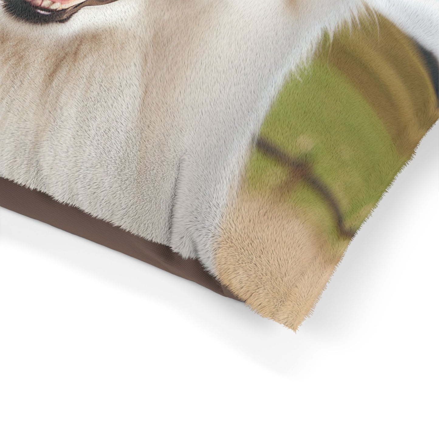 White Swiss Shepherd Dog Pet Bed