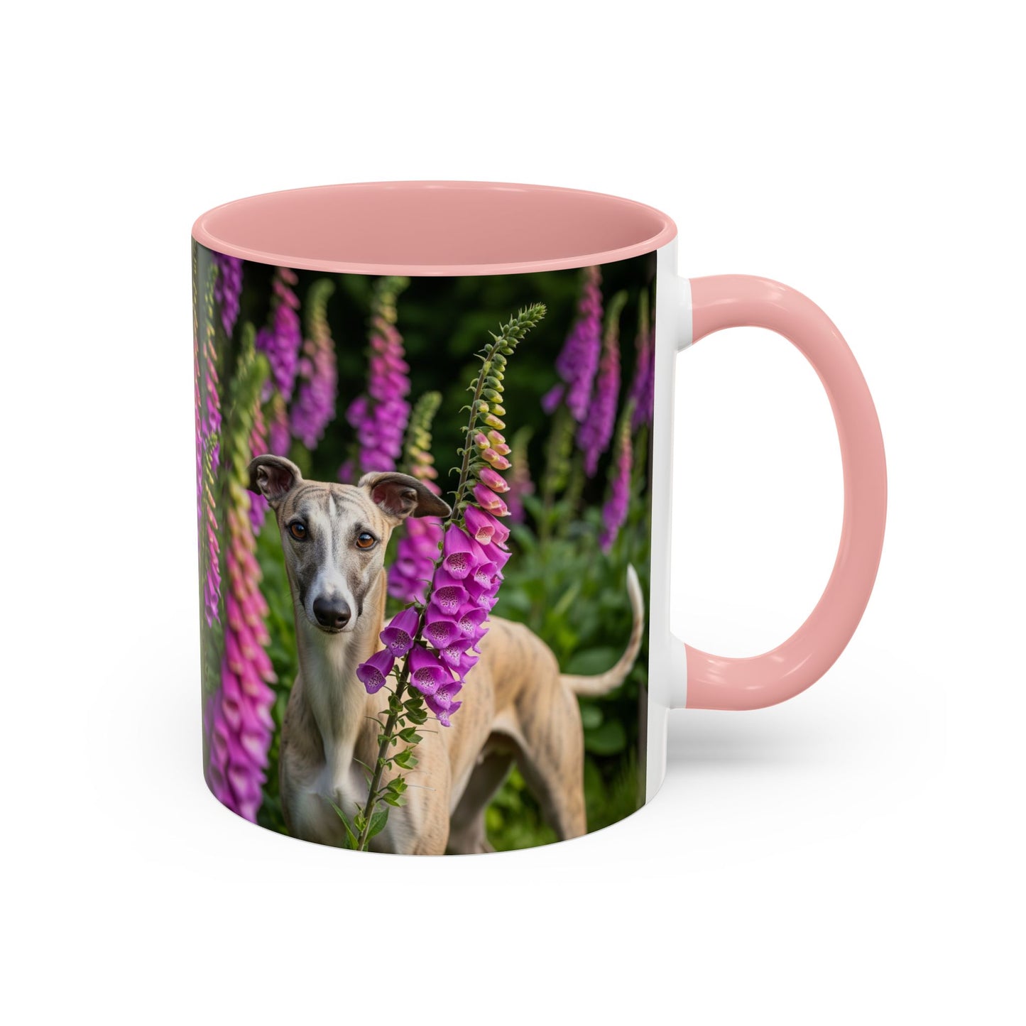 Whippet Accent Coffee Mug - Perfect Gift for Dog Lovers