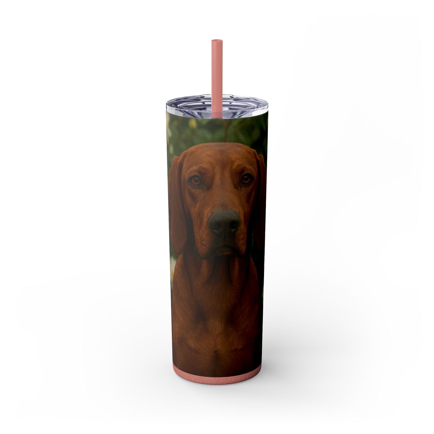Redbone Coonhound Tumbler with Straw, 20oz