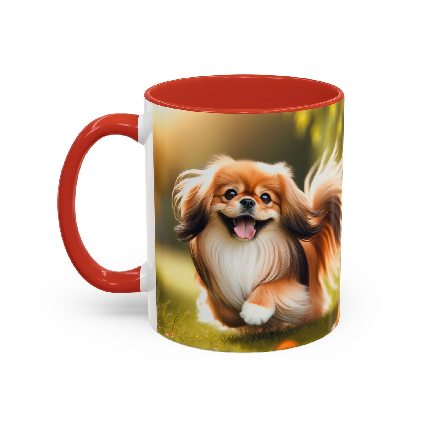 Tibetan Spaniel Accent Coffee Mug - Perfect Gift for Dog Lovers
