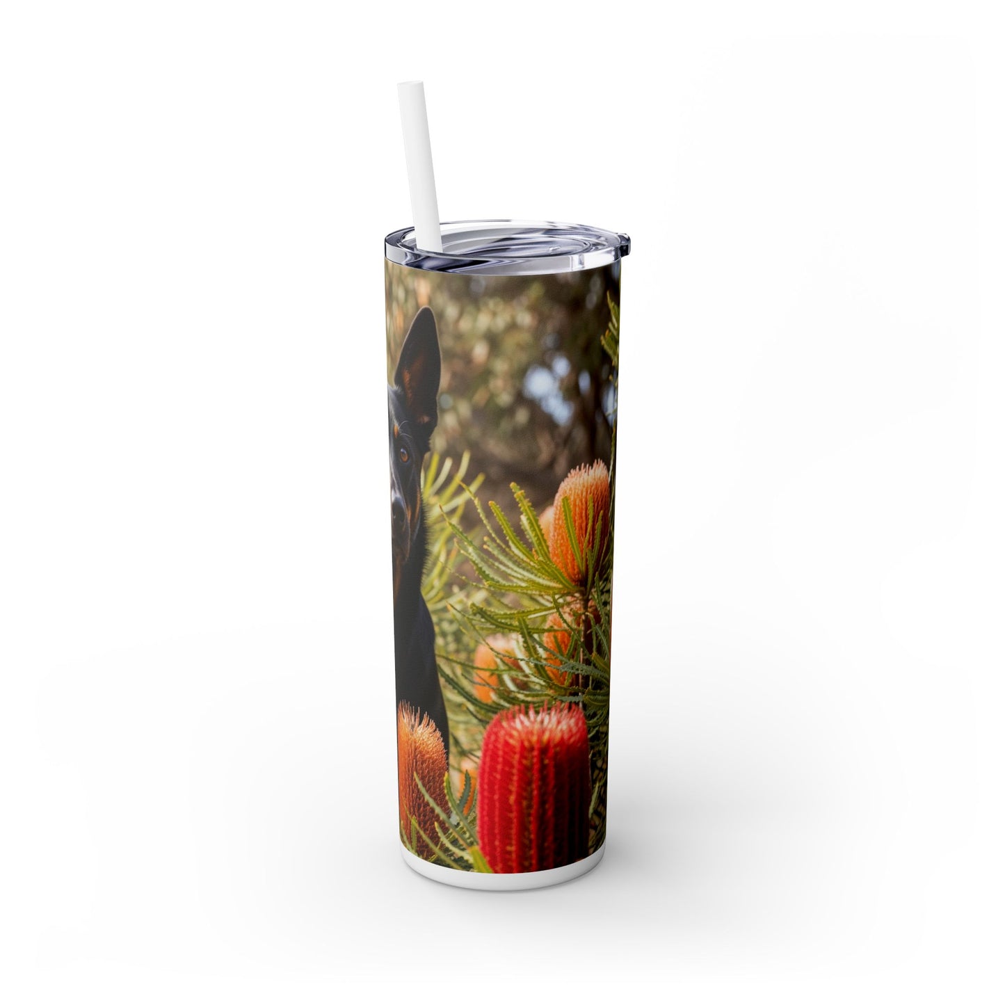 Working Kelpie Tumbler with Straw, 20oz