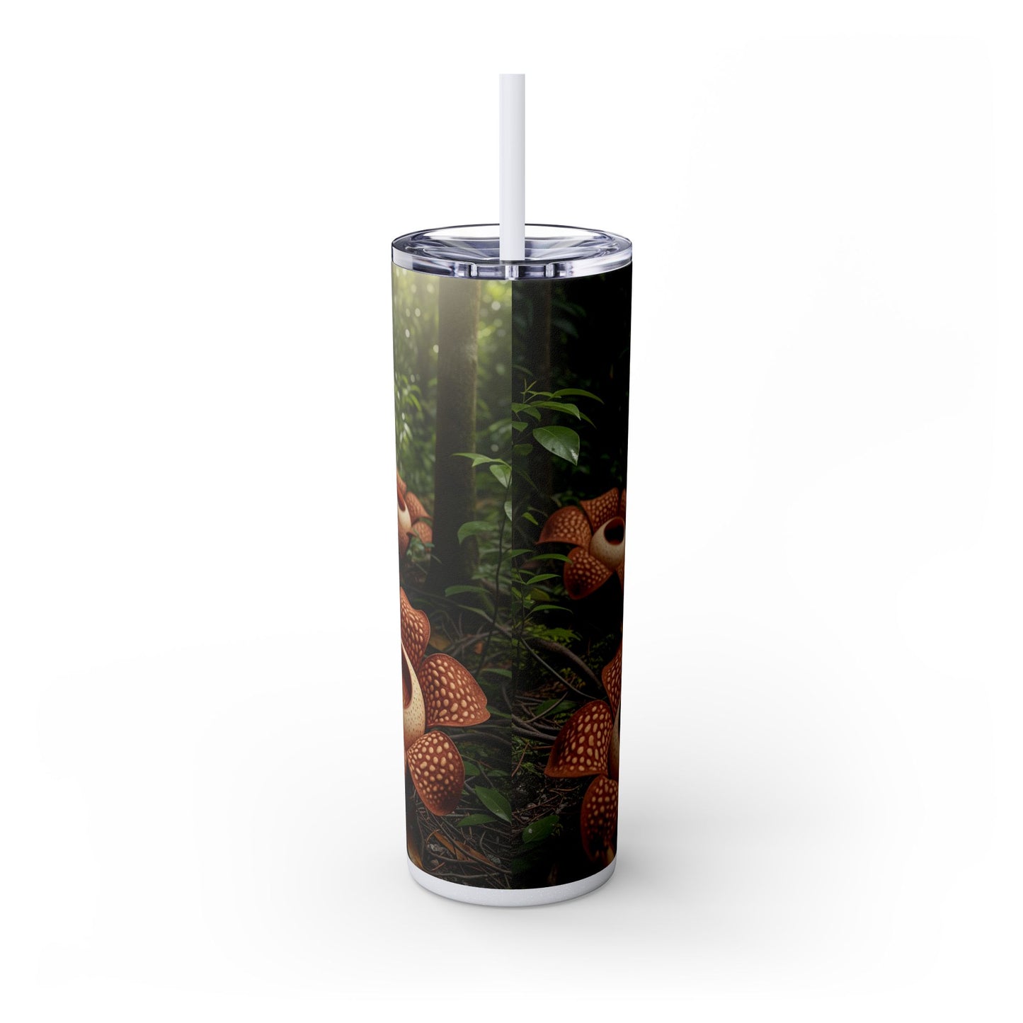 Telomian Skinny Tumbler with Straw, 20oz