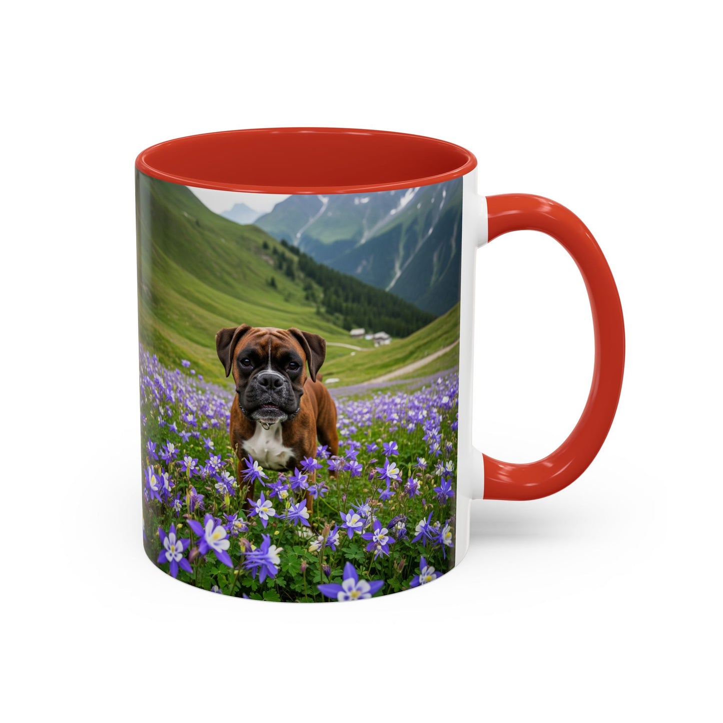 Boxer Accent Coffee Mug - Perfect Gift for Dog Lovers