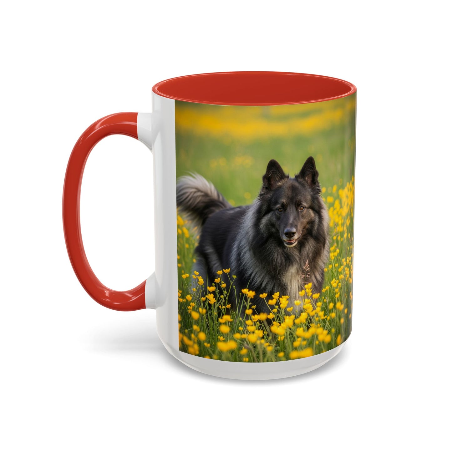 Belgian Sheepdog Accent Coffee Mug - Perfect Gift for Dog Lovers
