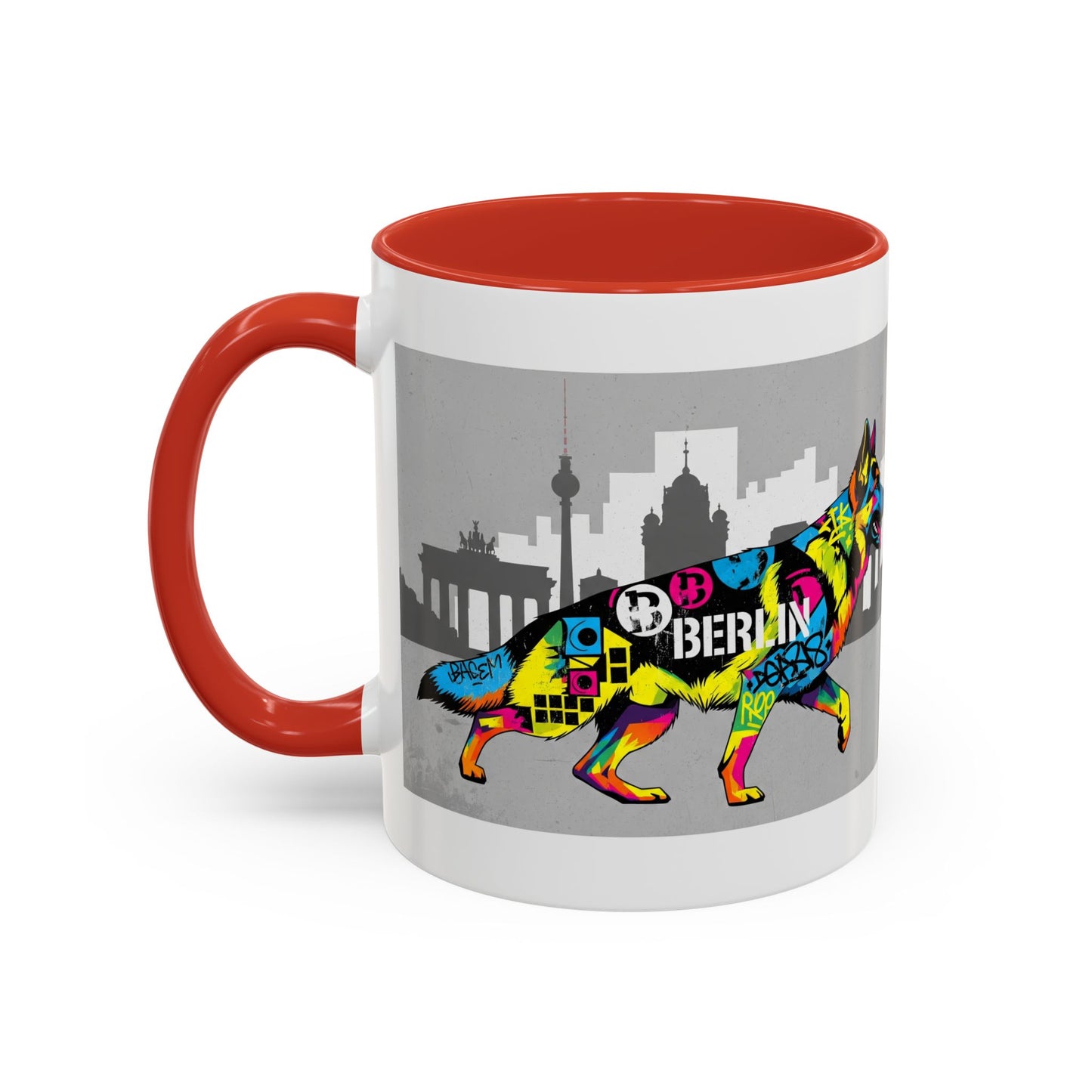 German Shepherd Accent Coffee Mug - Perfect Gift for Dog Lovers