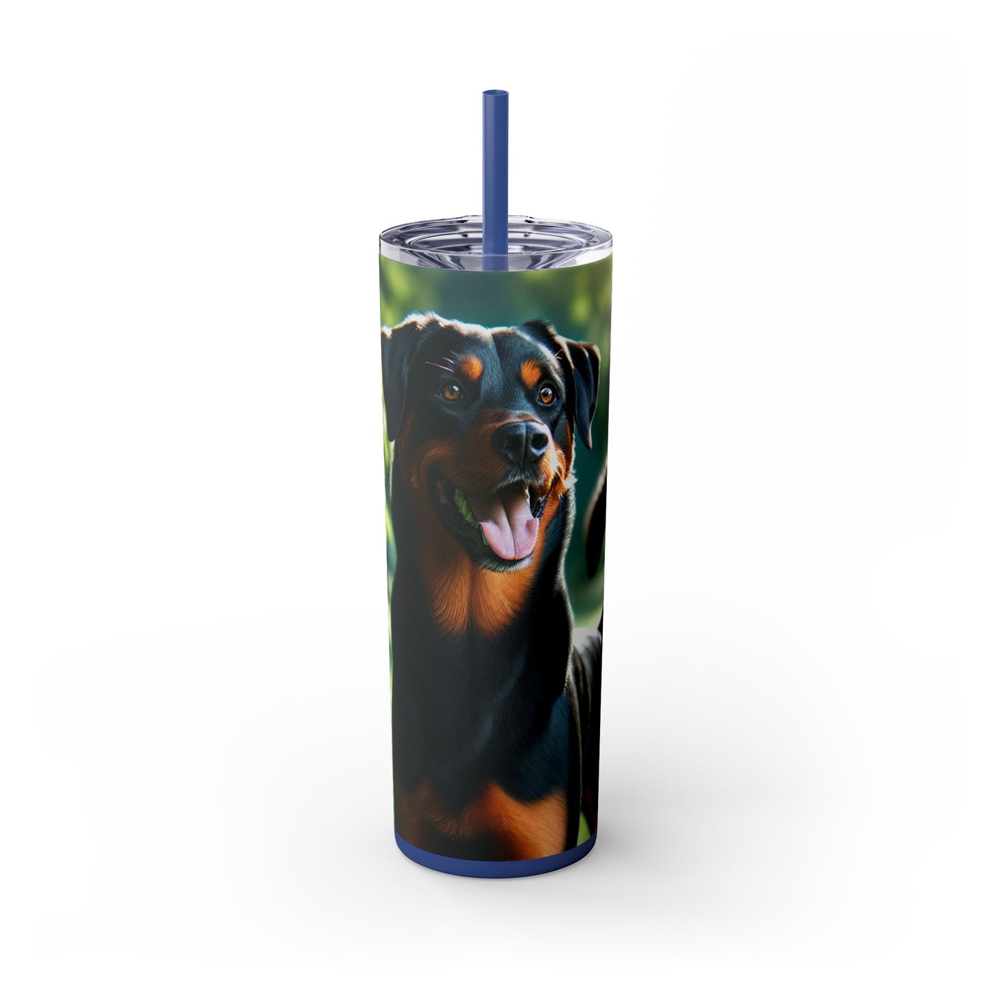 Beauceron Tumbler with Straw, 20oz