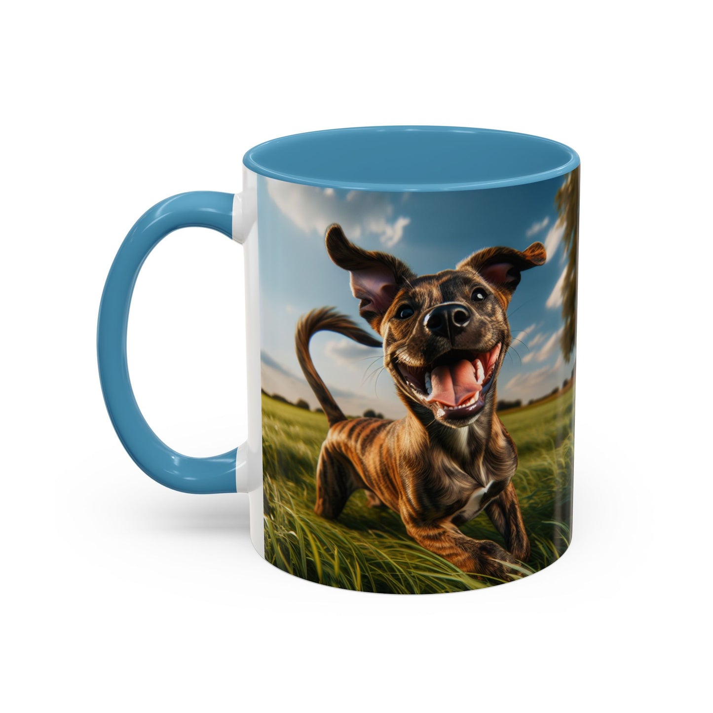 Treeing Tennessee Brindle Accent Coffee Mug - Perfect Gift for Dog Lovers