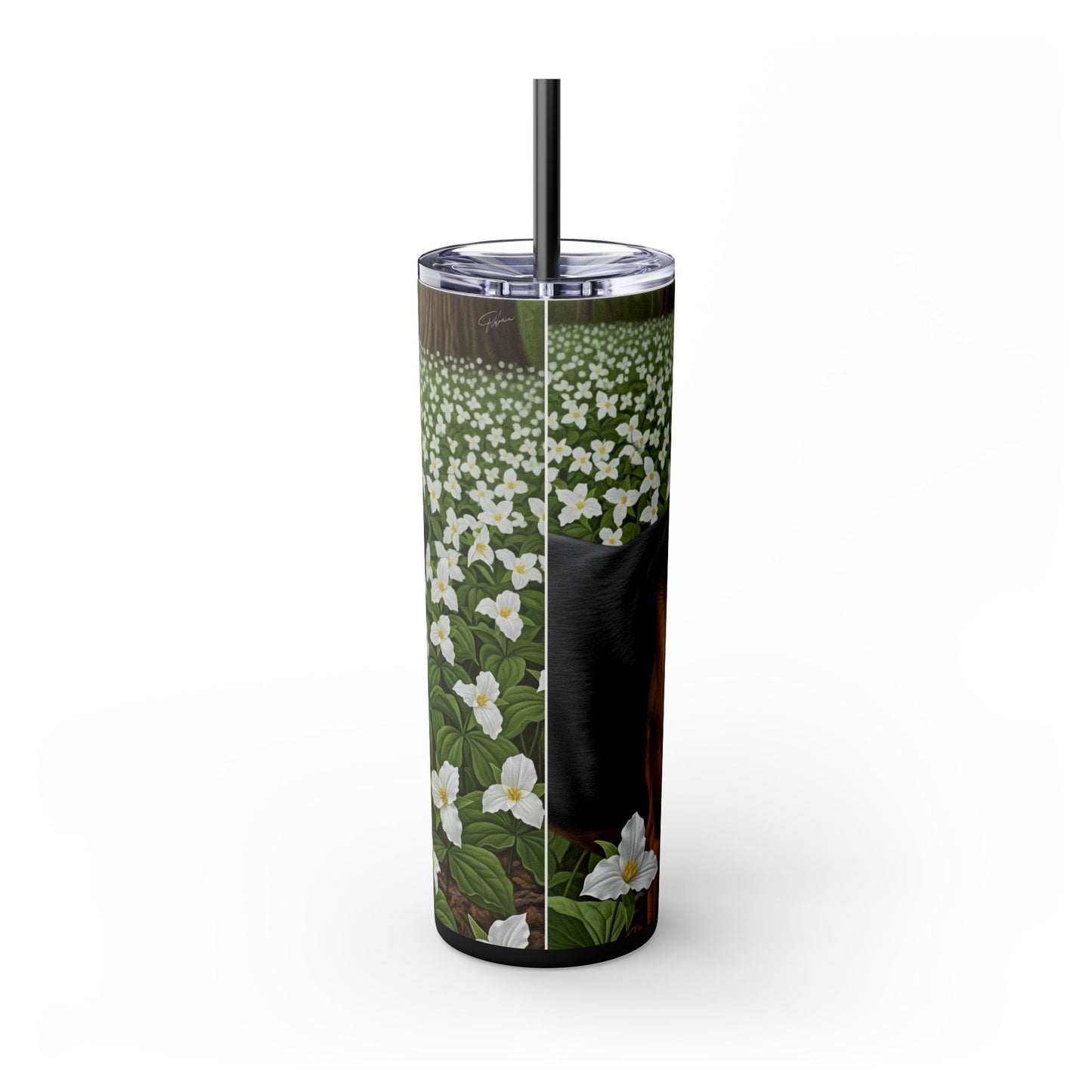 Treeing Walker Coonhound Tumbler with Straw, 20oz