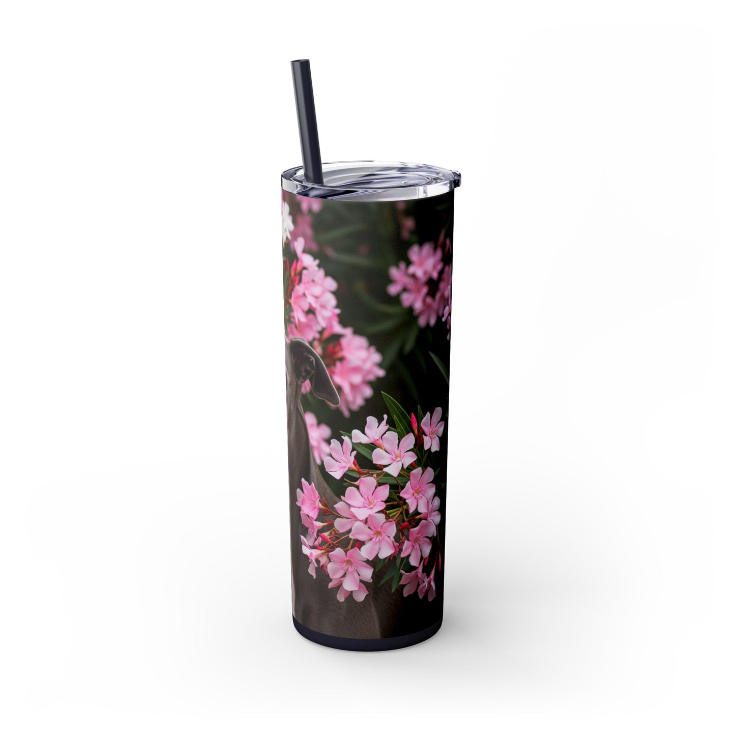Greyhound Tumbler with Straw, 20oz