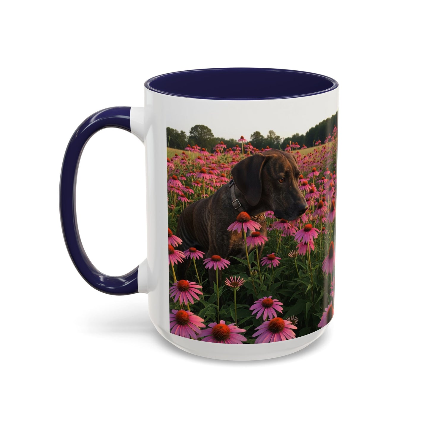 Treeing Tennessee Brindle Accent Coffee Mug - Perfect Gift for Dog Lovers