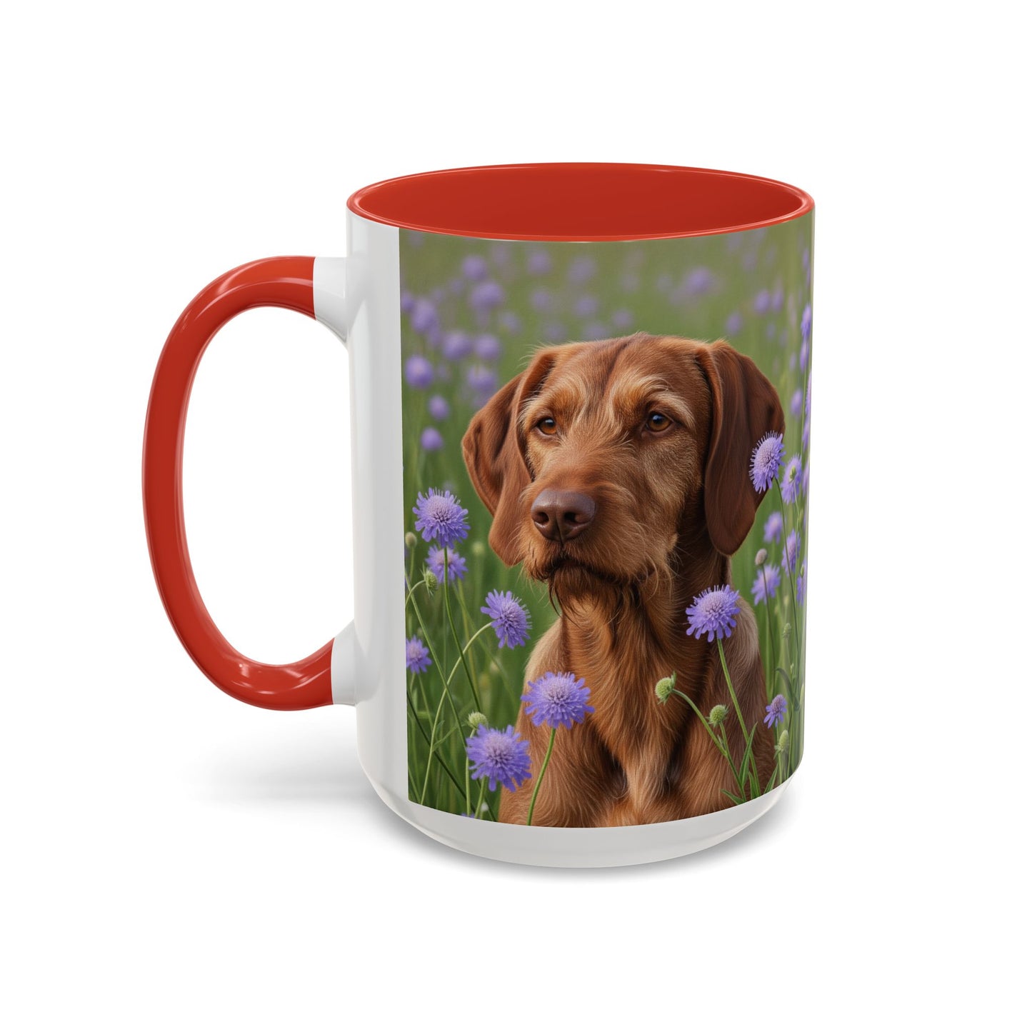 Hungarian Wirehaired Vizsla Accent Coffee Mug - Perfect Gift for Dog Lovers