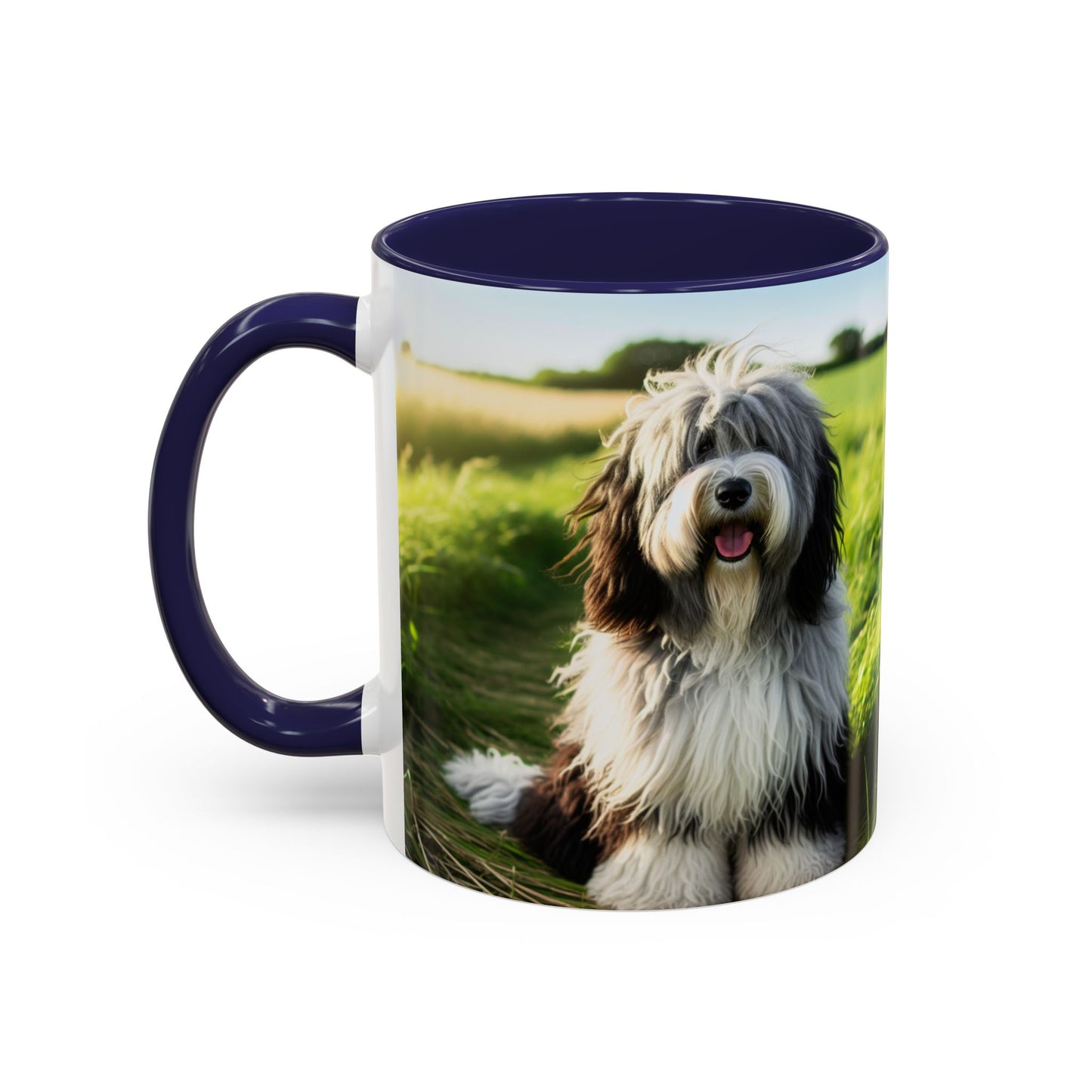 Schapendoes Accent Coffee Mug - Perfect Gift for Dog Lovers
