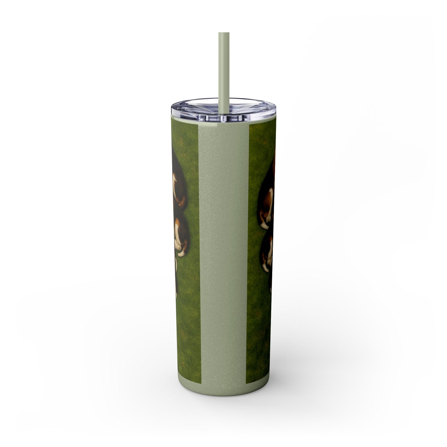 Beagle puppies Tumbler with Straw, 20oz