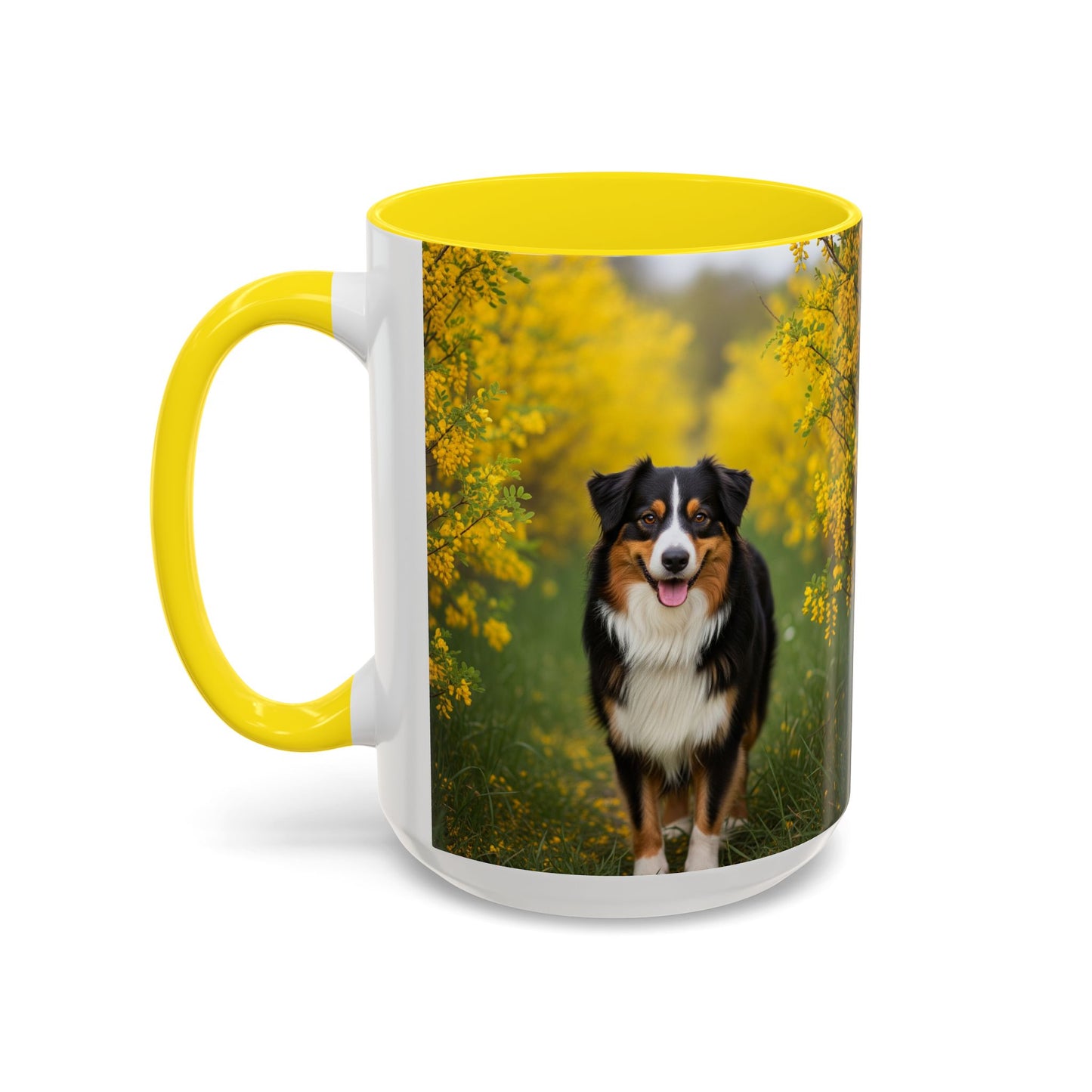 Australian Shepherd Accent Coffee Mug - Perfect Gift for Dog Lovers