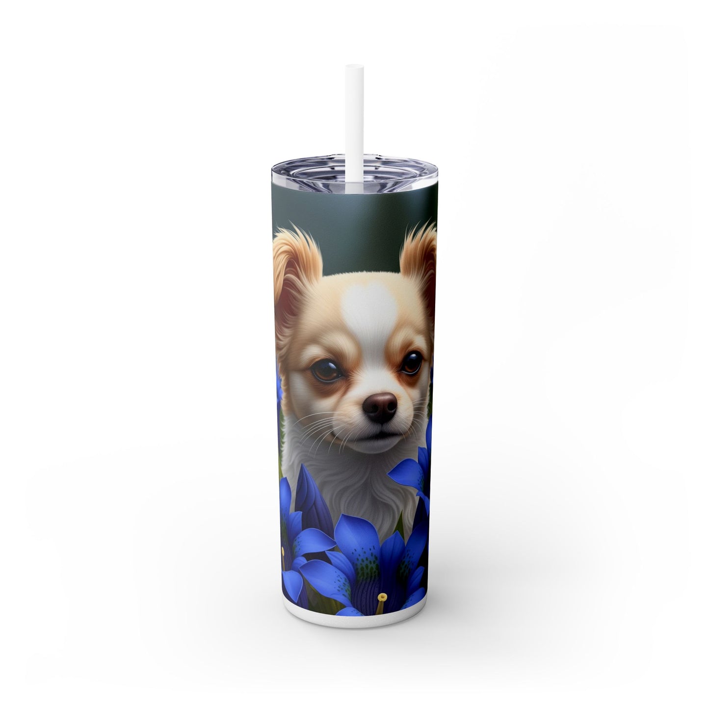 Toi Leo Tumbler with Straw, 20oz