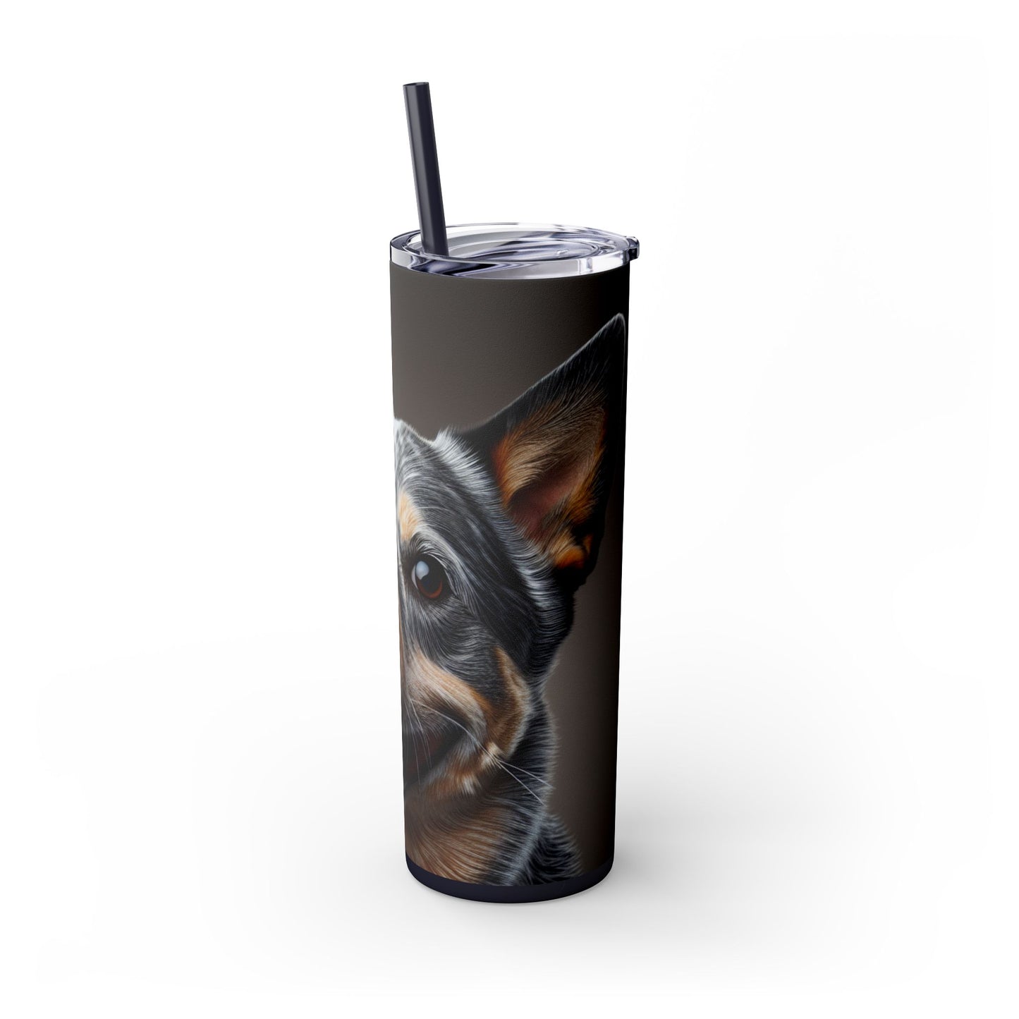 Australian Cattle Dog Tumbler with Straw, 20oz