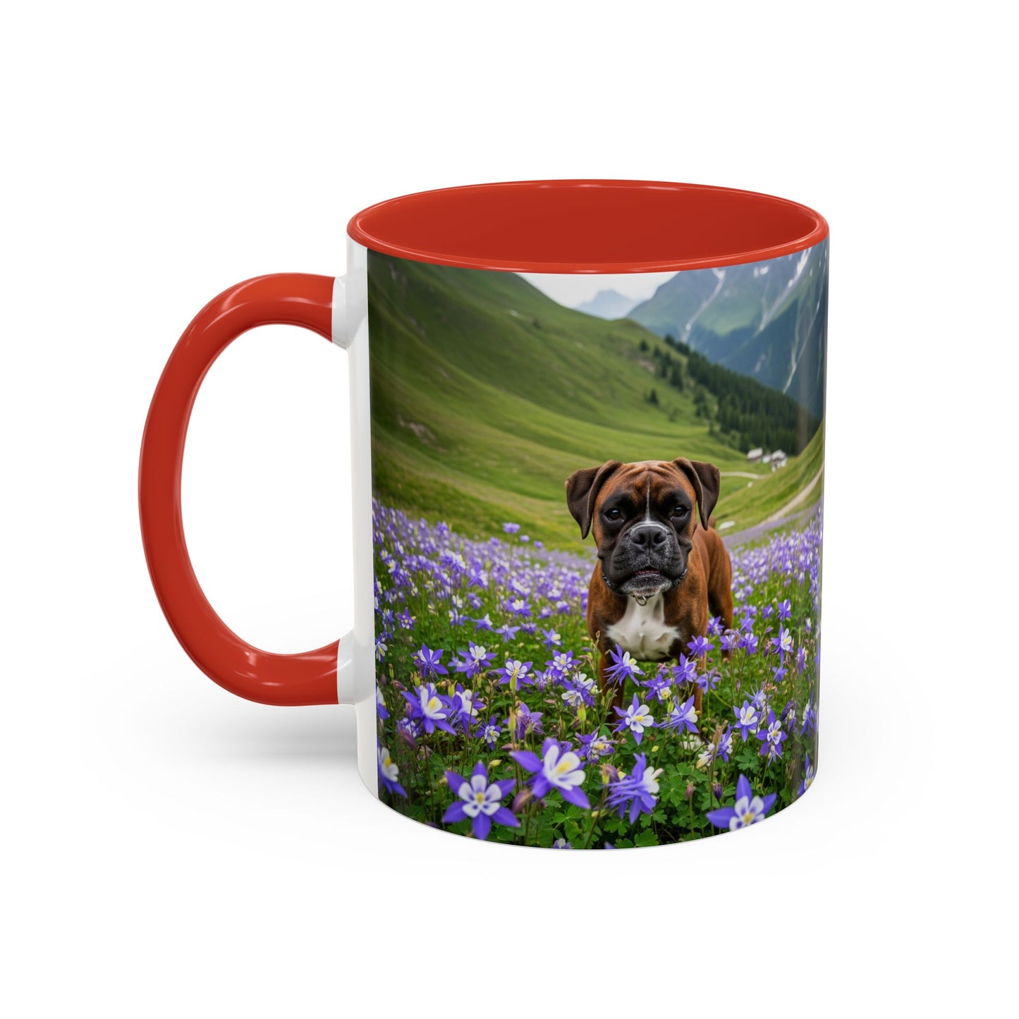 Boxer Accent Coffee Mug - Perfect Gift for Dog Lovers