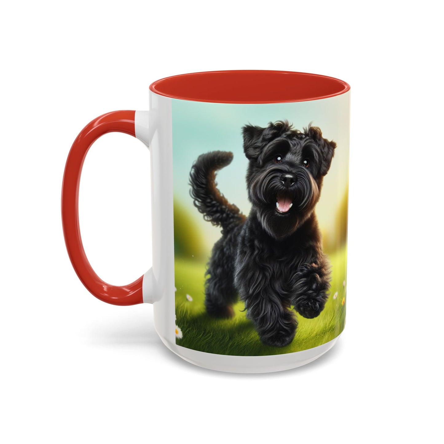Russian Black Terrier Accent Coffee Mug - Perfect Gift for Dog Lovers