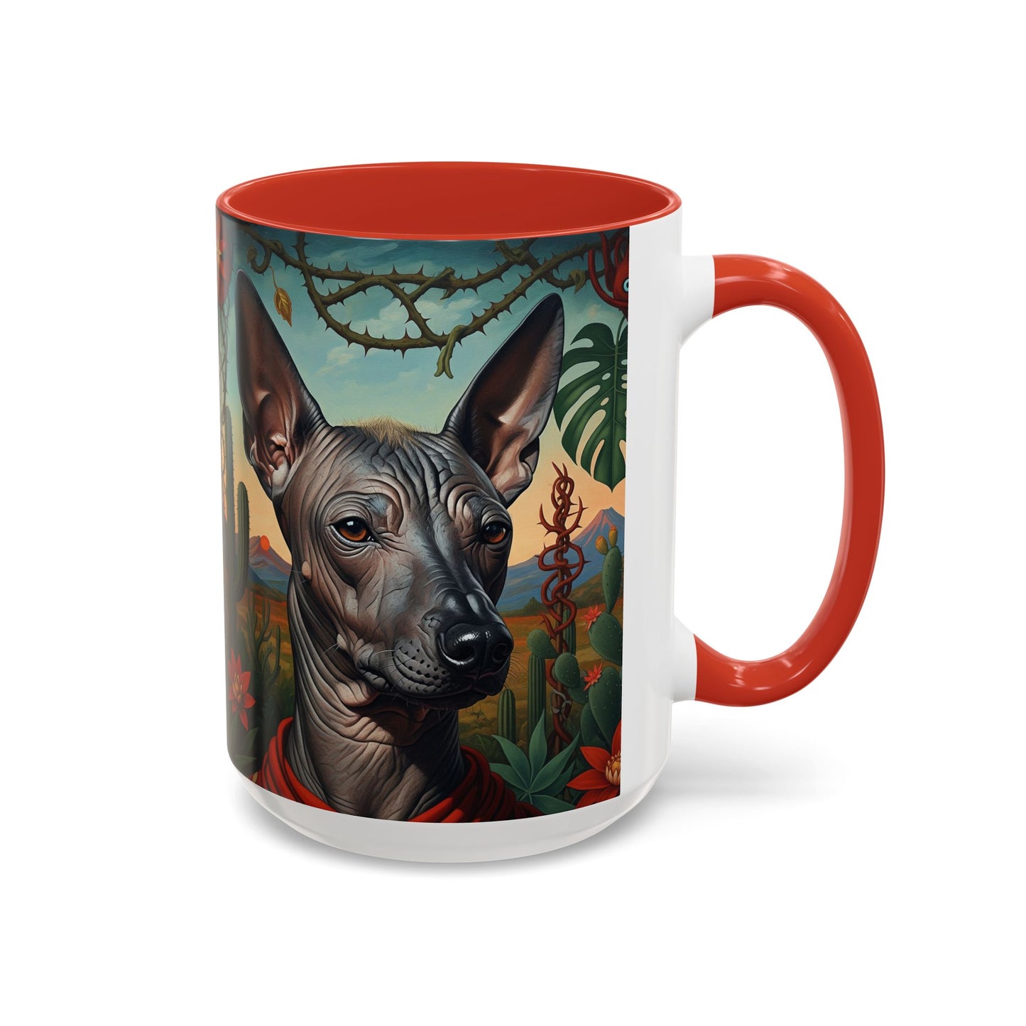Xoloitzcuintli Accent Coffee Mug - Perfect Gift for Dog Lovers
