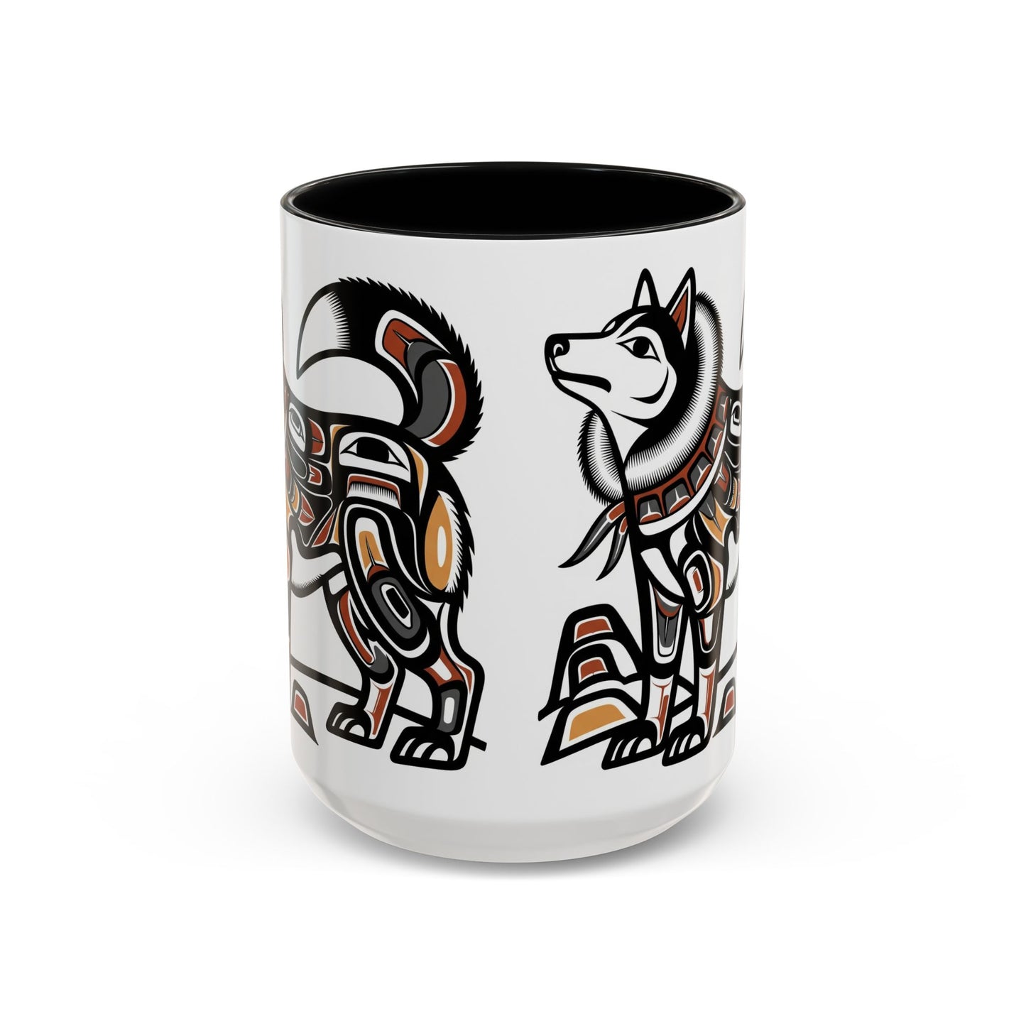 Siberian Husky Accent Coffee Mug - Perfect Gift for Dog Lovers