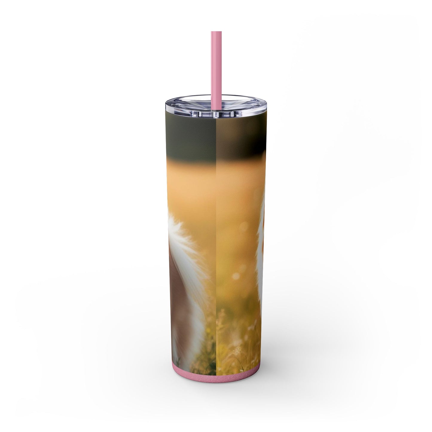 Keeshond Tumbler with Straw, 20oz