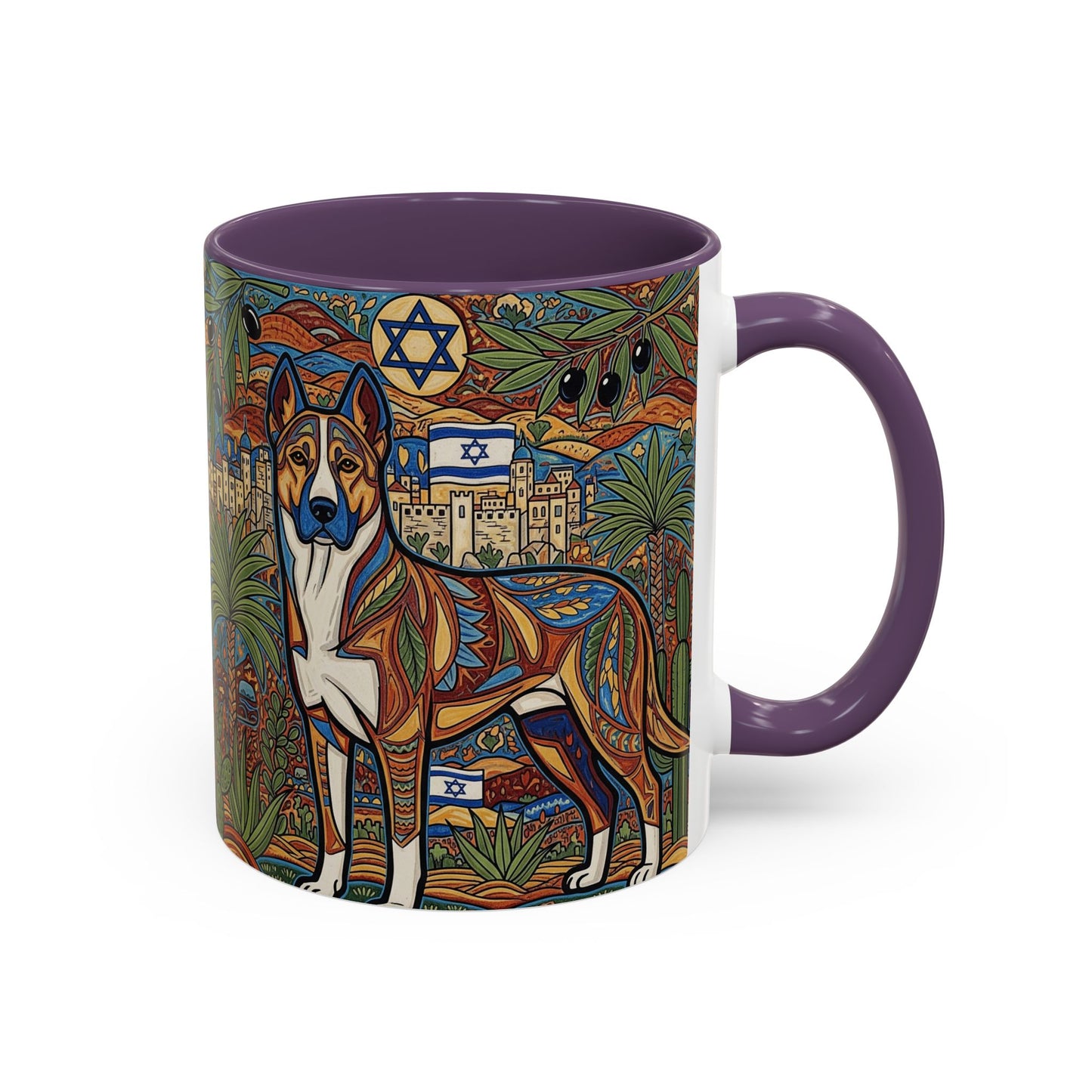 Canaan Dog Accent Coffee Mug - Perfect Gift for Dog Lovers