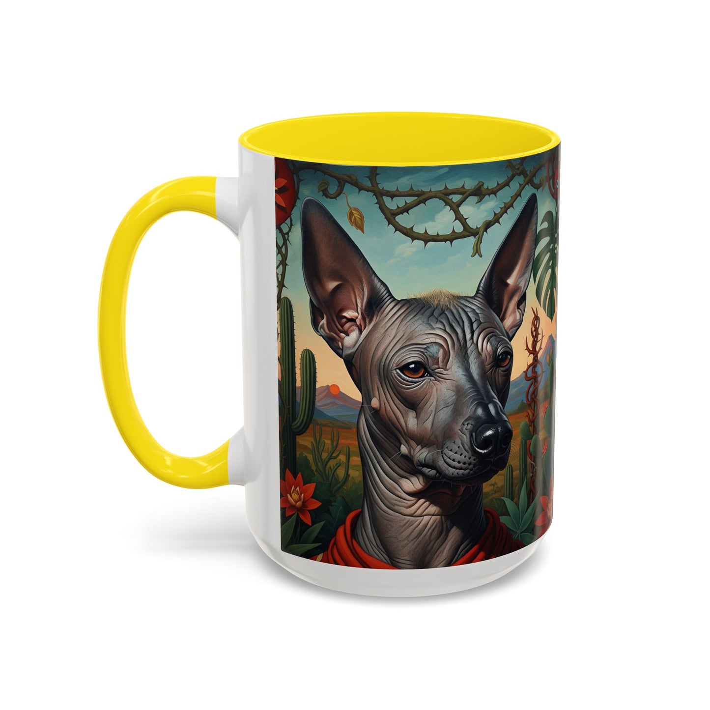Xoloitzcuintli Accent Coffee Mug - Perfect Gift for Dog Lovers