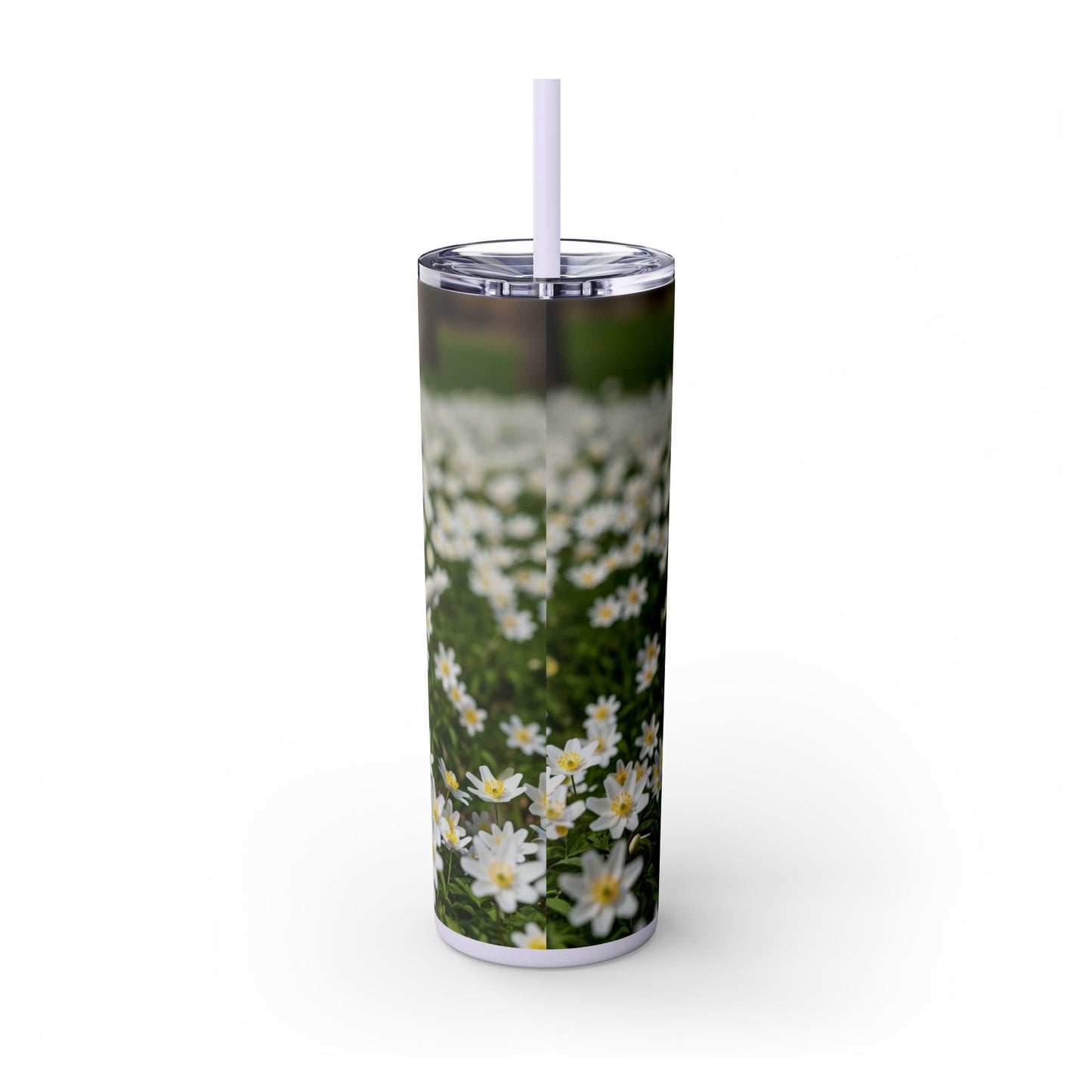 Bull Terrier Tumbler with Straw, 20oz