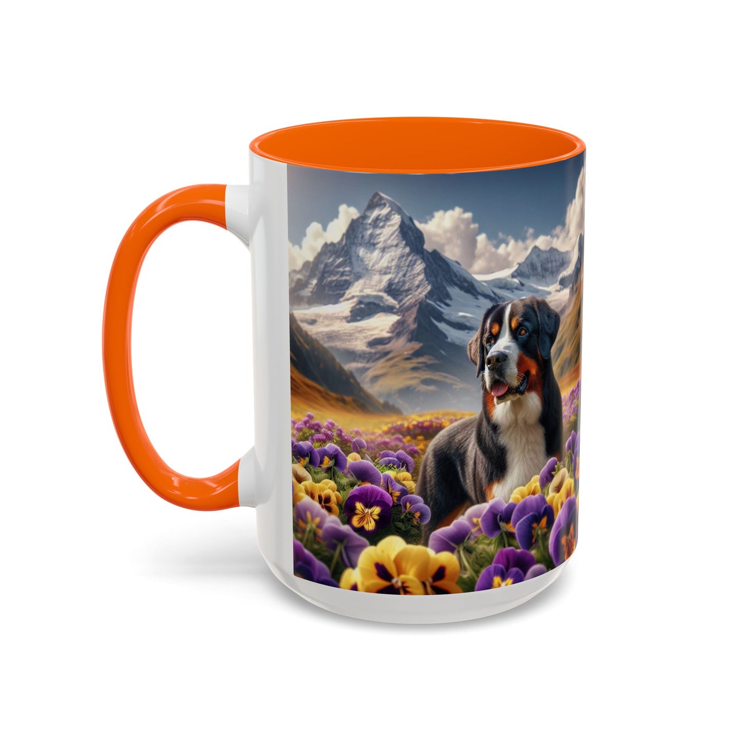 Greater Swiss Mountain Dog Accent Coffee Mug - Perfect Gift for Dog Lovers