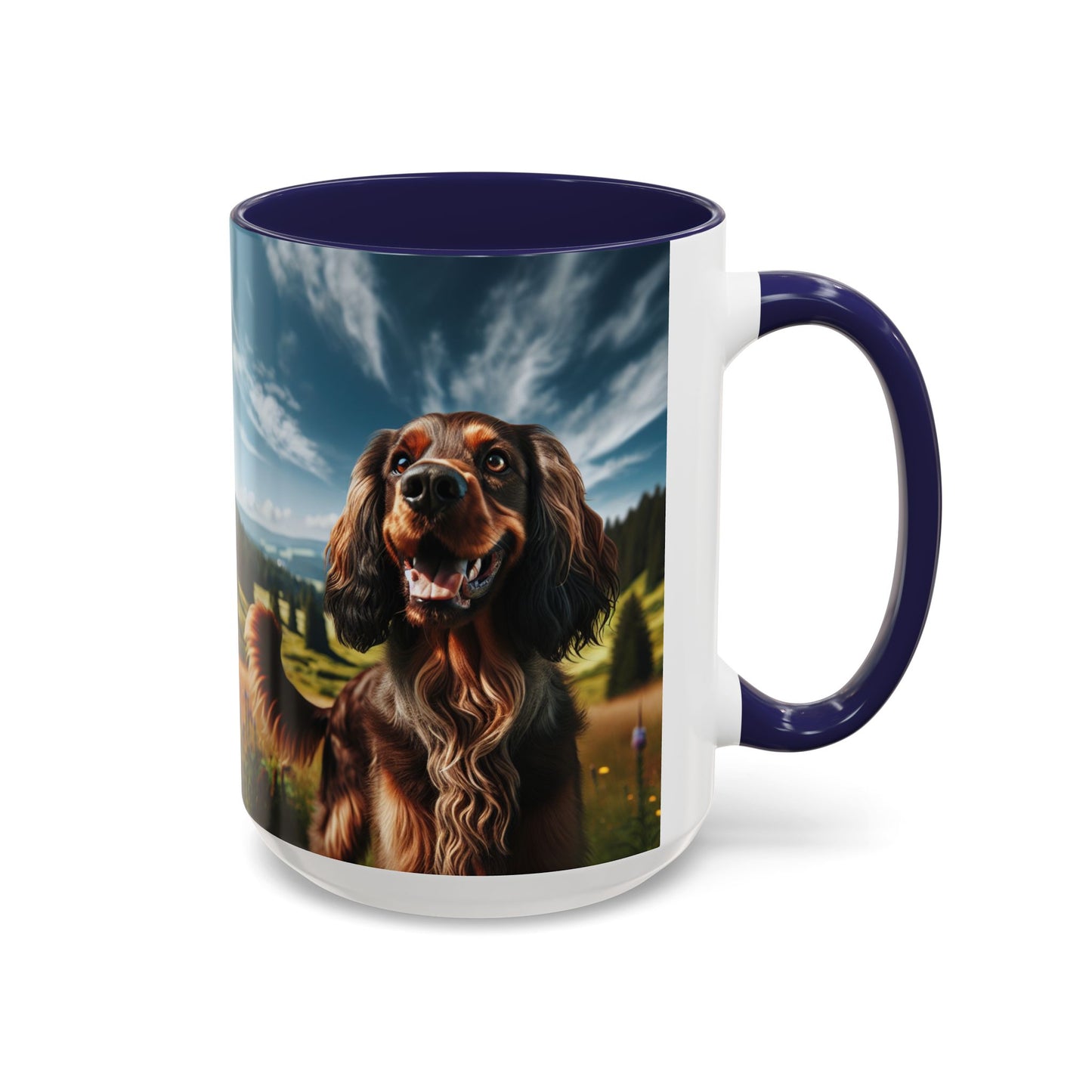 Deutscher Wachtelhund Accent Coffee Mug - Perfect Gift for Dog Lovers