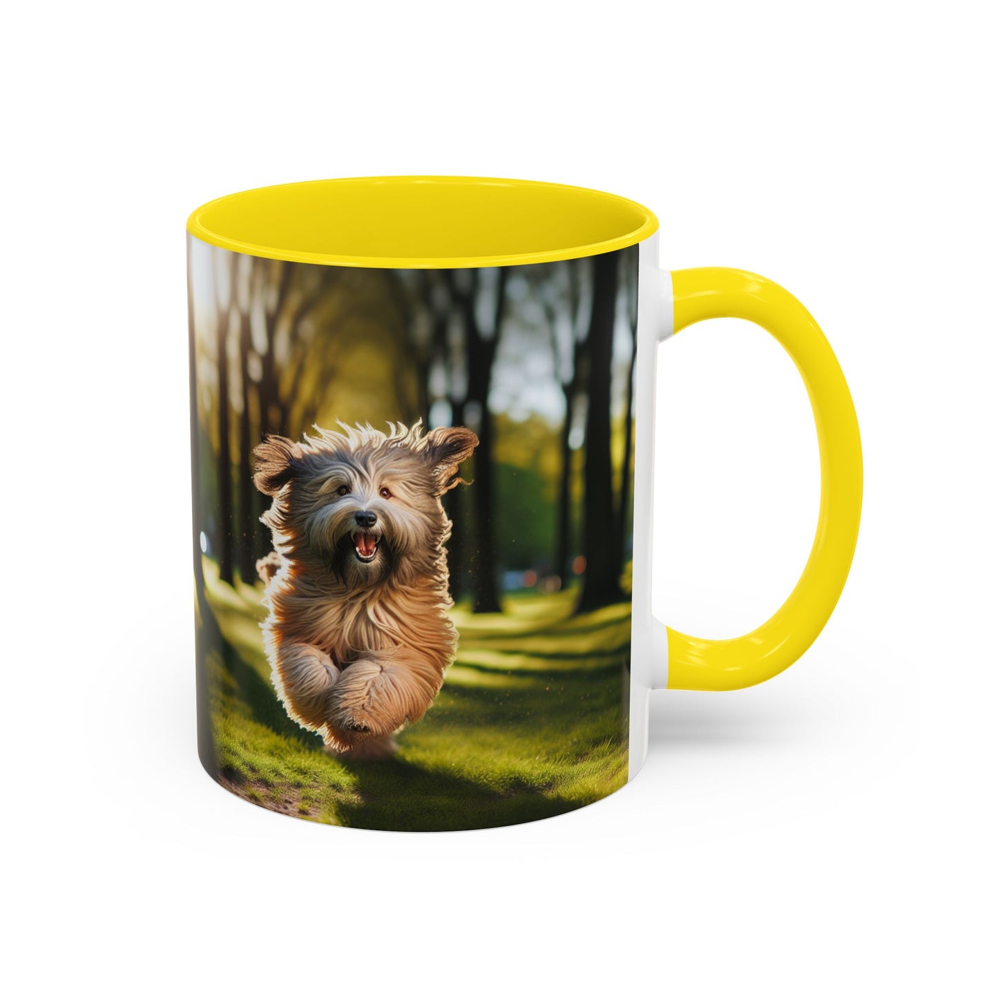 Polish Lowland Sheepdog Accent Coffee Mug - Perfect Gift for Dog Lovers