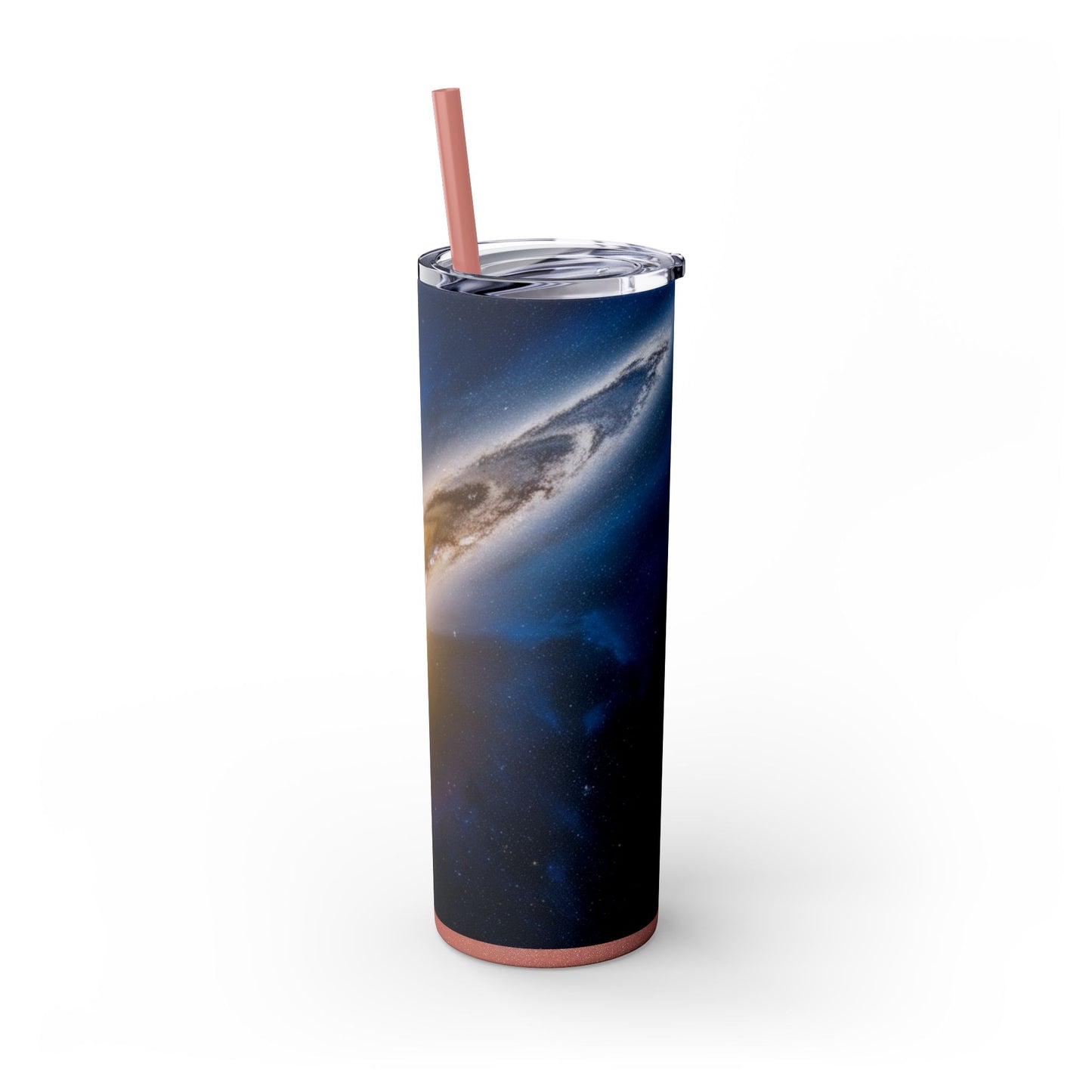North Star Skinny Tumbler with Straw, 20oz