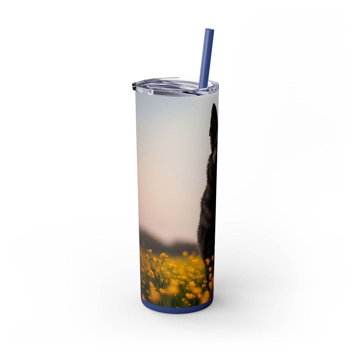 Bouvier des Flandres Tumbler with Straw, 20oz