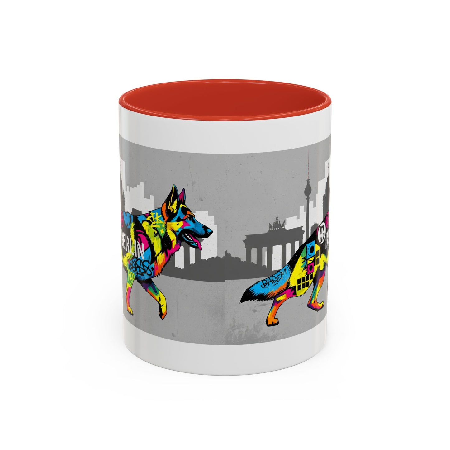 German Shepherd Accent Coffee Mug - Perfect Gift for Dog Lovers
