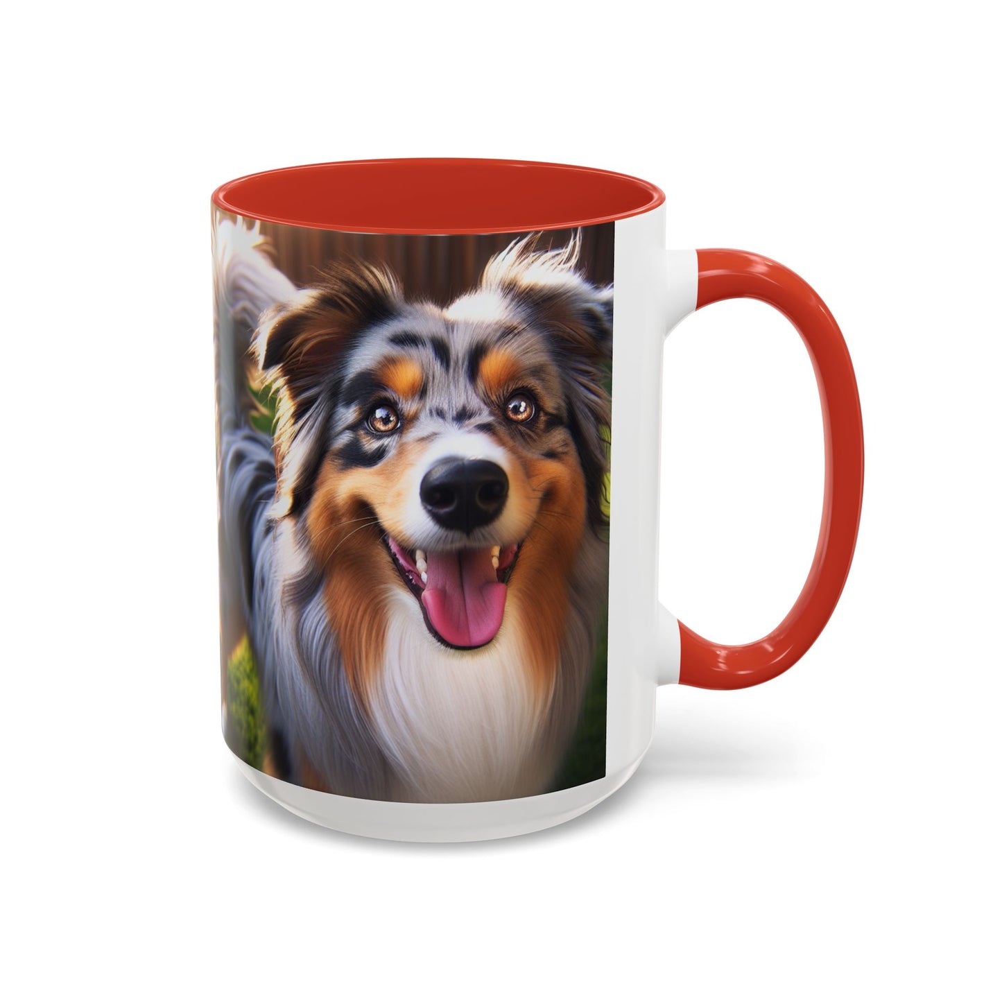 Australian Shepherd Accent Coffee Mug - Perfect Gift for Dog Lovers