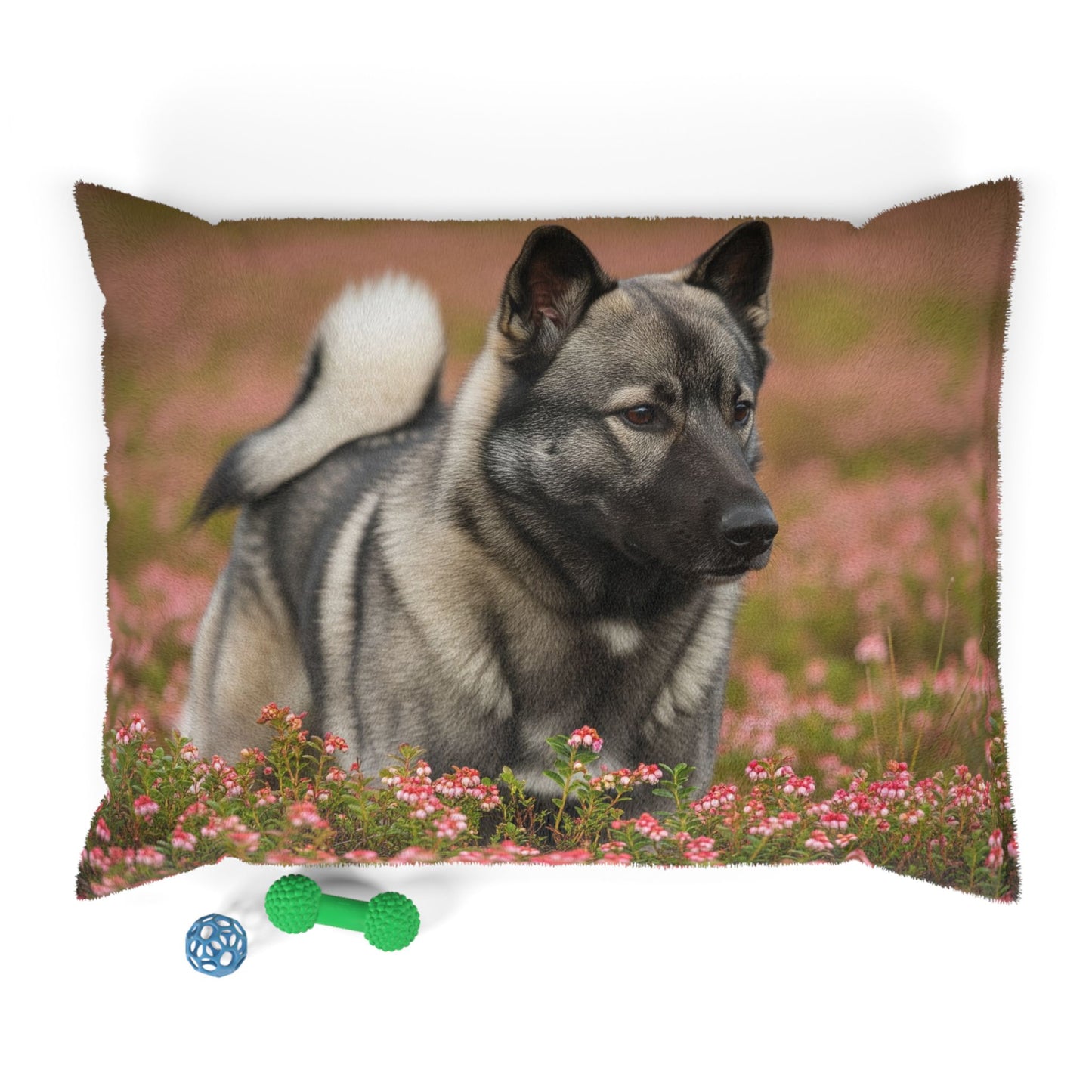Norwegian Elkhound Pet Bed