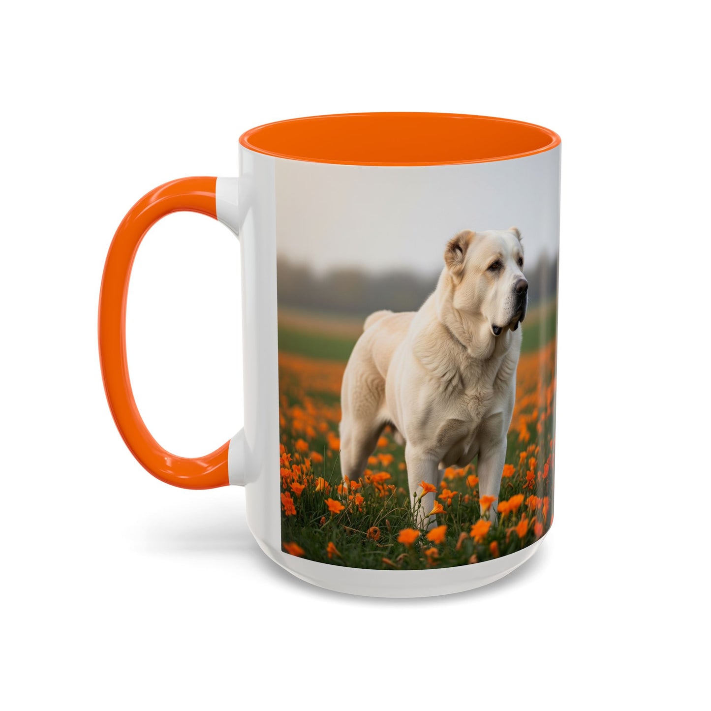 Central Asian Shepherd Dog Accent Coffee Mug - Perfect Gift for Dog Lovers