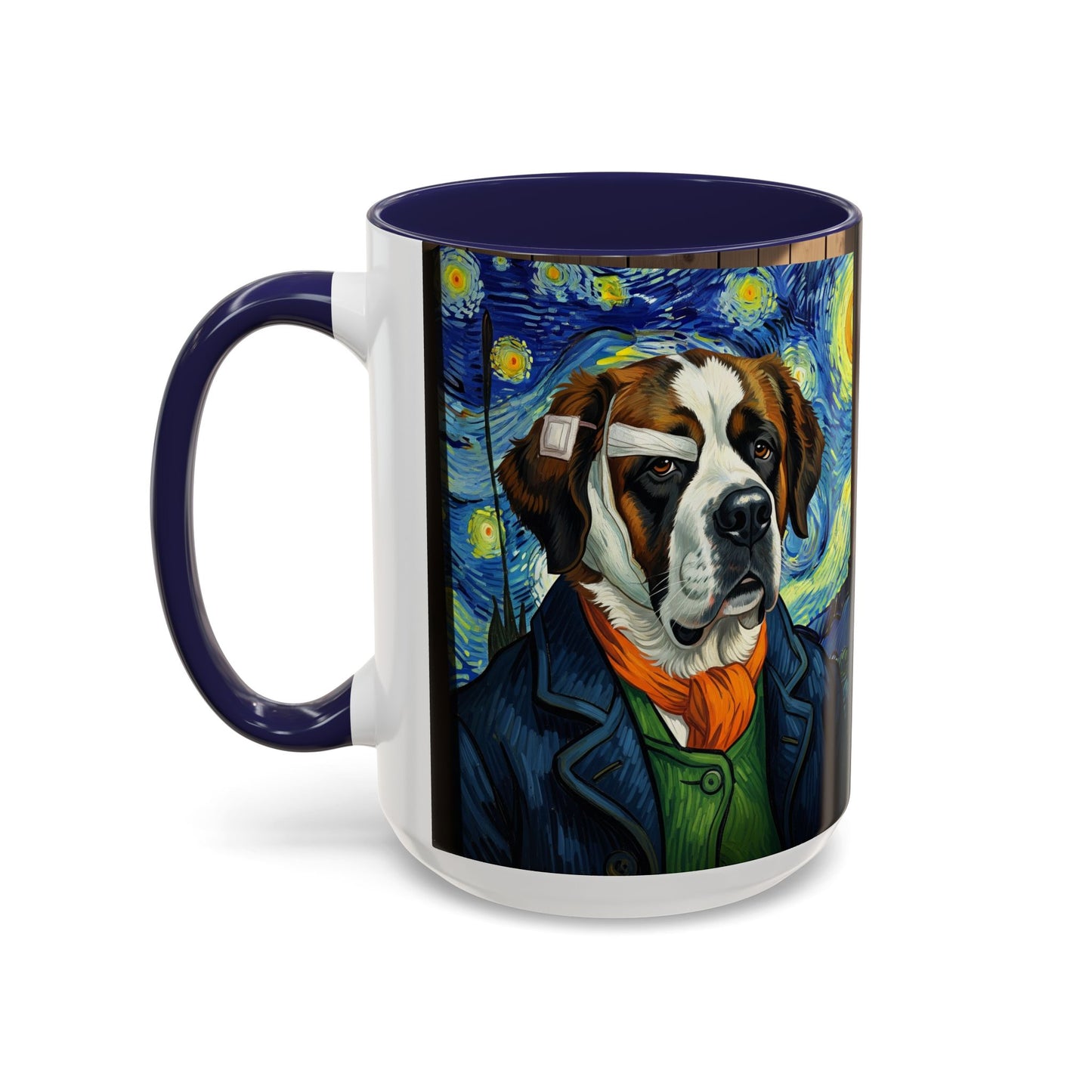 Saint Bernard Accent Coffee Mug - Perfect Gift for Dog Lovers