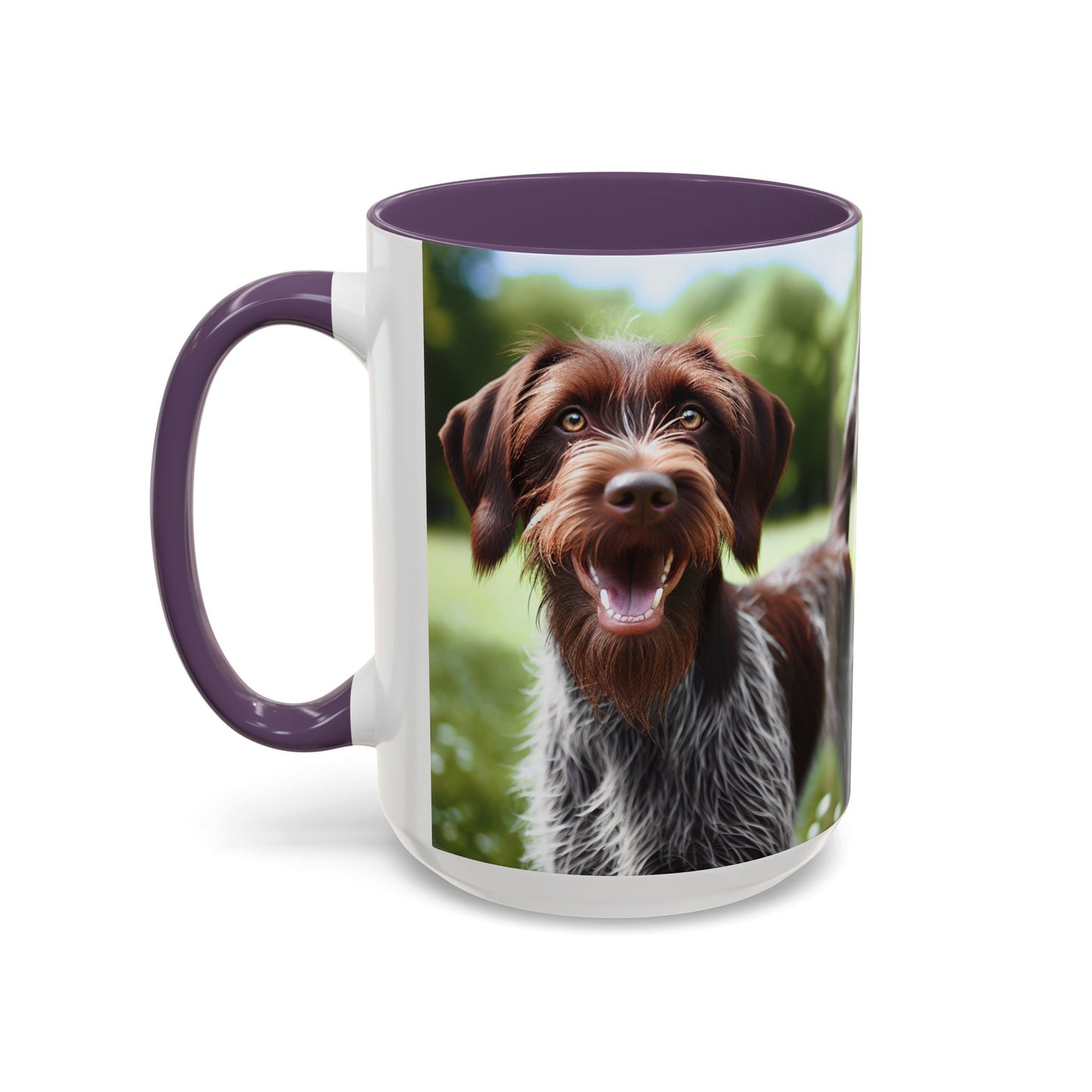 Wirehaired Slovakian Pointer Accent Coffee Mug - Perfect Gift for Dog Lovers
