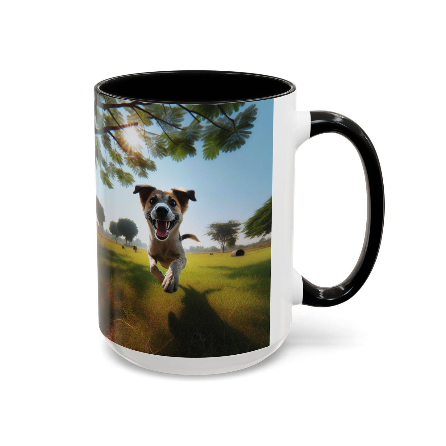 Indian Pariah Dog Accent Coffee Mug - Perfect Gift for Dog Lovers