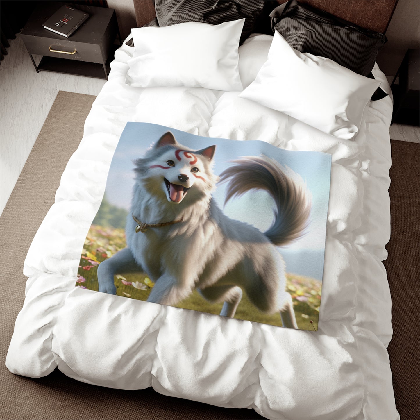 Cadabomb Okami Sweatshirt Blanket