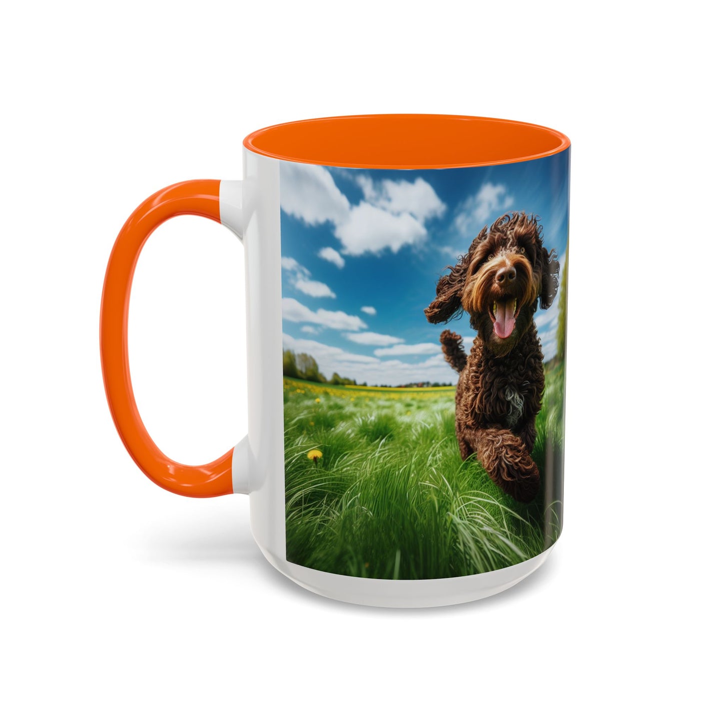 Wetterhoun Accent Coffee Mug - Perfect Gift for Dog Lovers