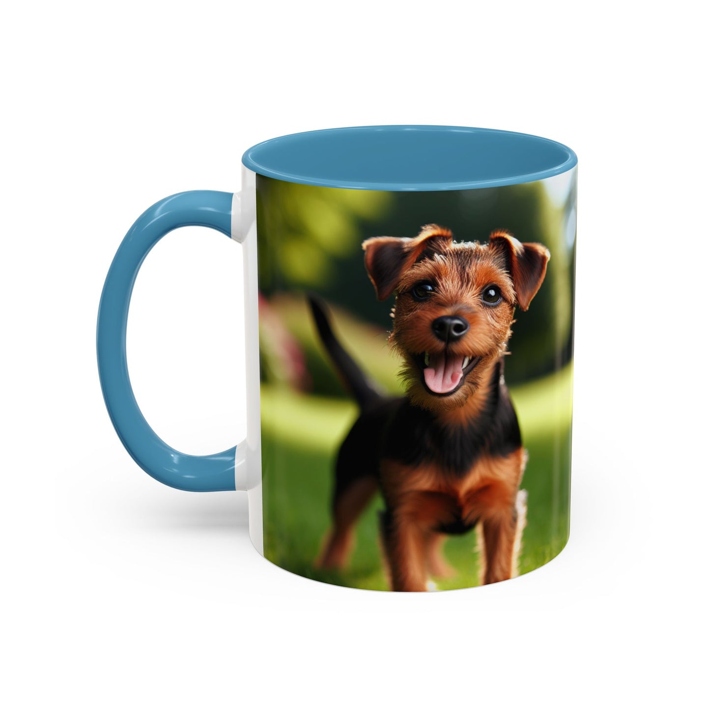 Deutscher Jagdterrier Accent Coffee Mug - Perfect Gift for Dog Lovers
