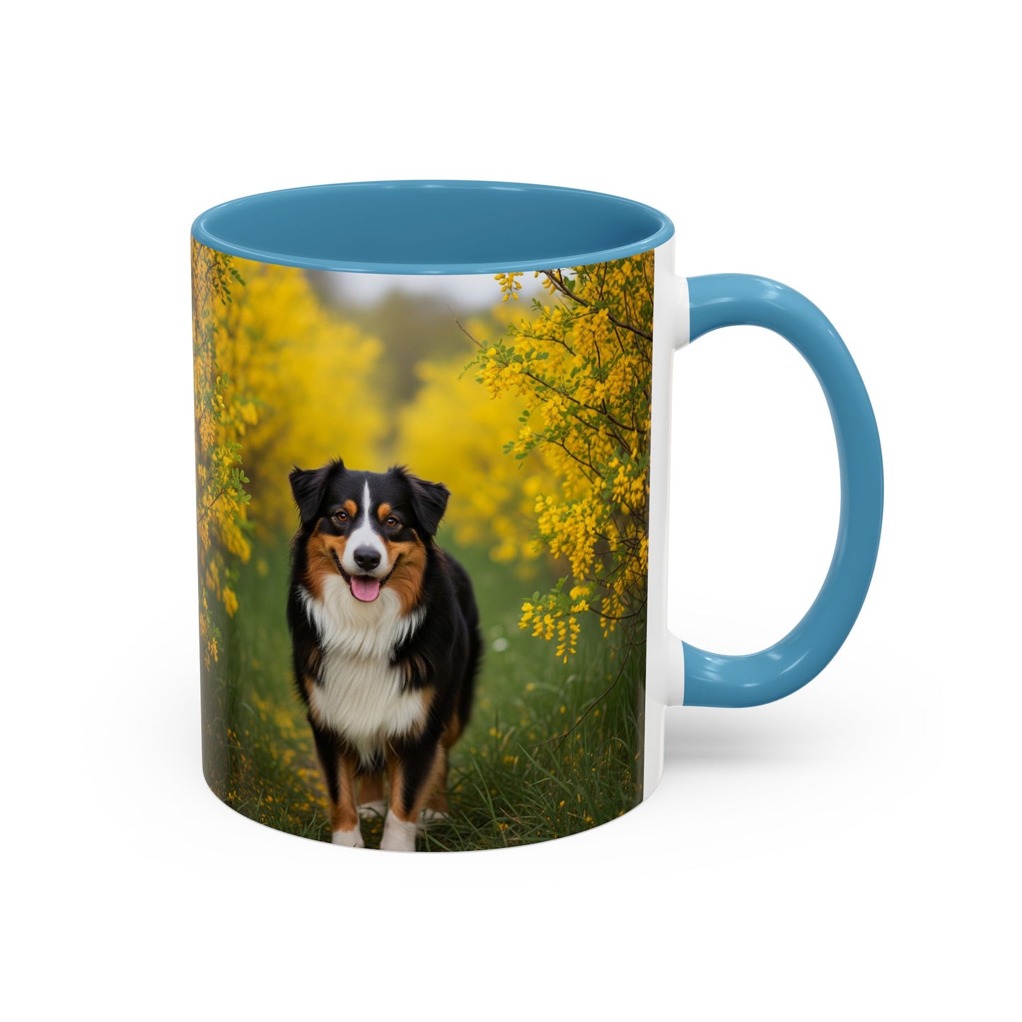 Australian Shepherd Accent Coffee Mug - Perfect Gift for Dog Lovers