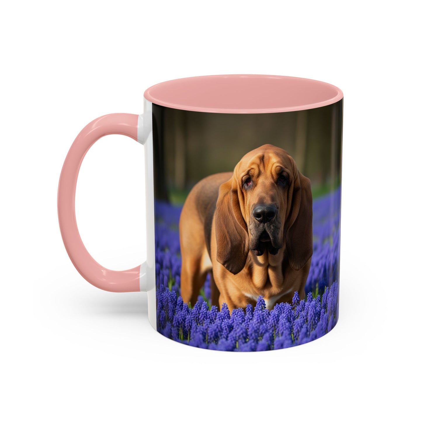 Bloodhound Accent Coffee Mug - Perfect Gift for Dog Lovers