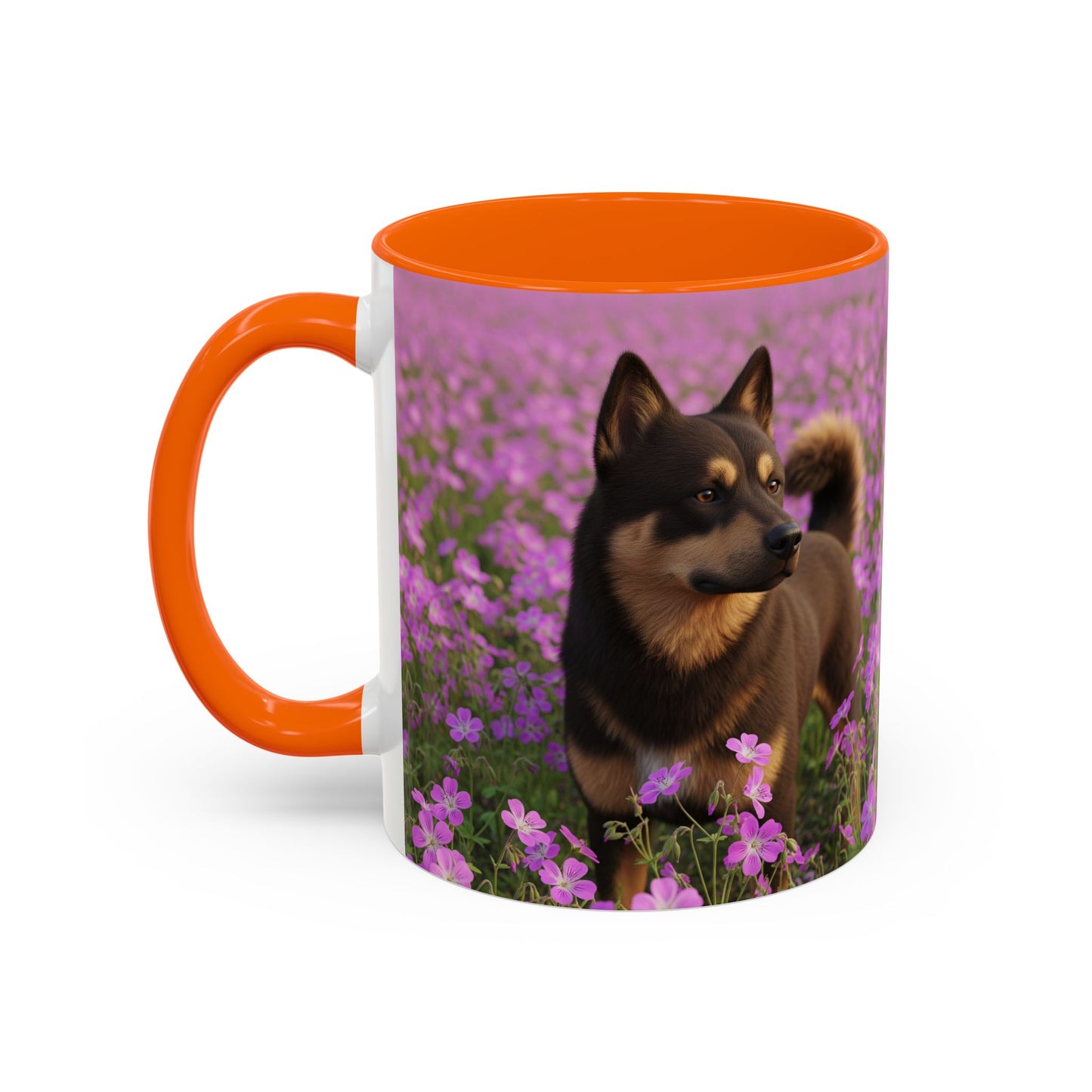 Cadabomb Okami Accent Coffee Mug - Perfect Gift for Dog Lovers
