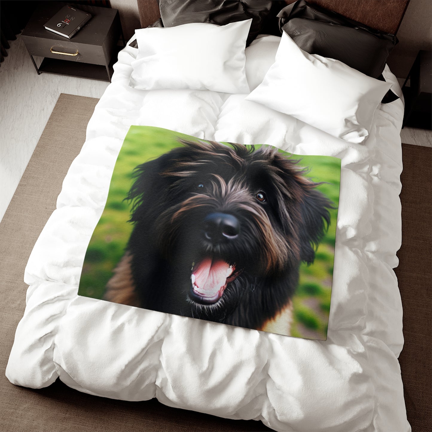 Bouvier des Ardennes Sweatshirt Blanket