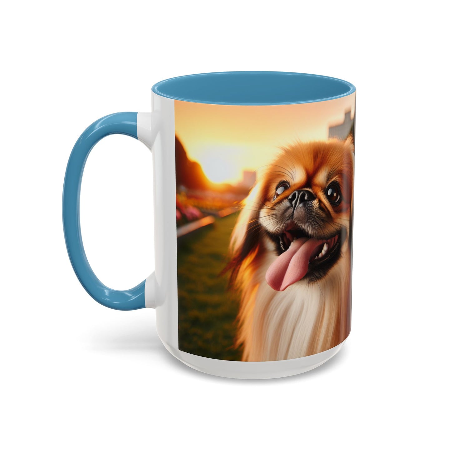 Pekingese Accent Coffee Mug - Perfect Gift for Dog Lovers
