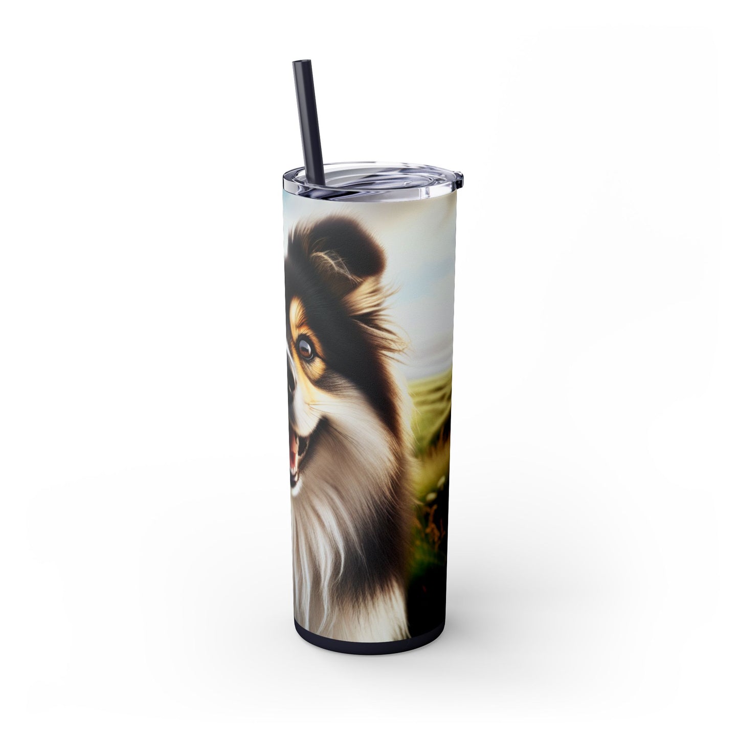 Icelandic Sheepdog Tumbler with Straw, 20oz