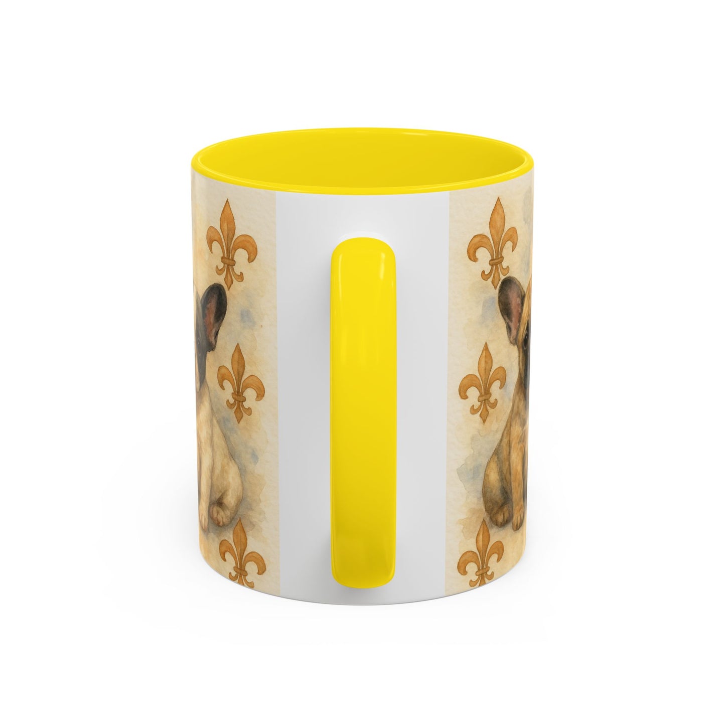 French Bulldog puppies Accent Coffee Mug - Perfect Gift for Dog Lovers